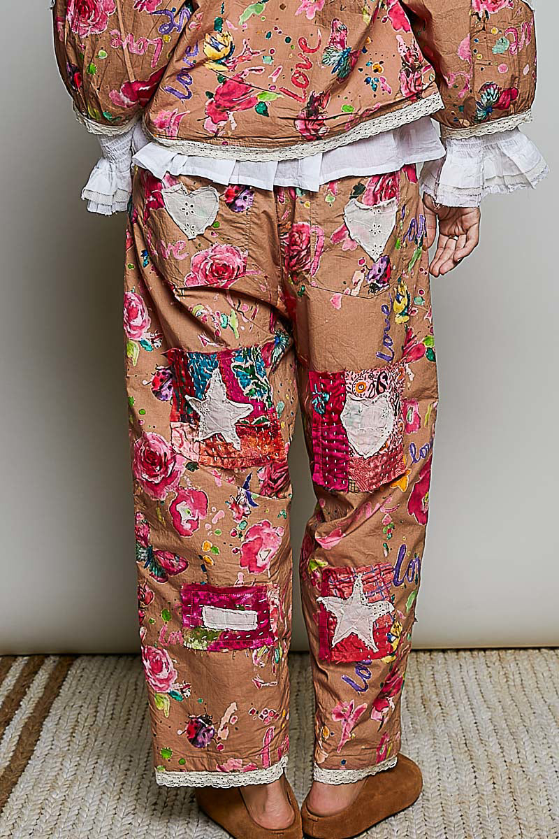 Petalpatch Hearts And Stars Pants