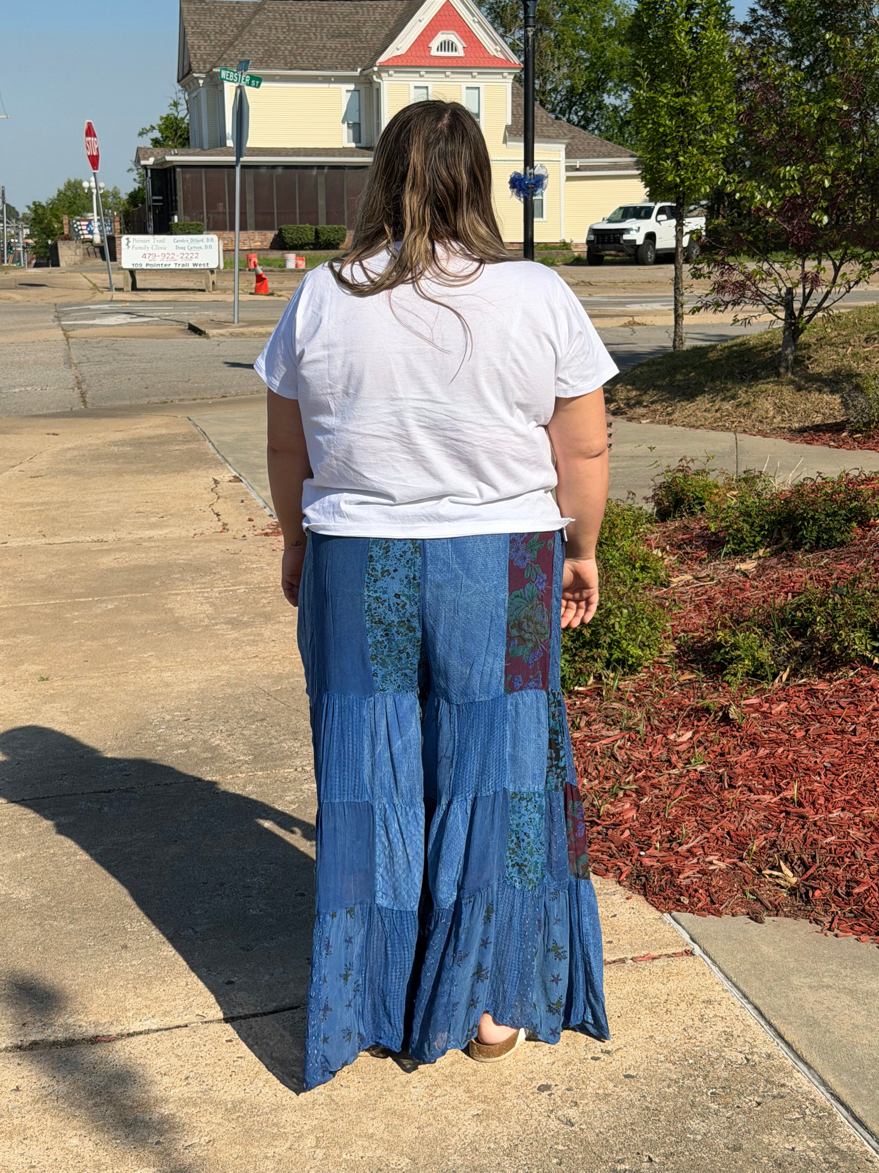 Queen Royal Patchwork Pants Plus