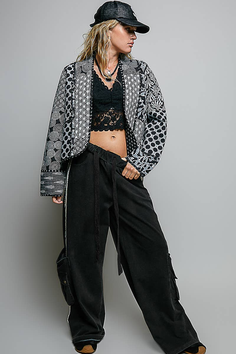 Josephine Quilted Kimono Jacket