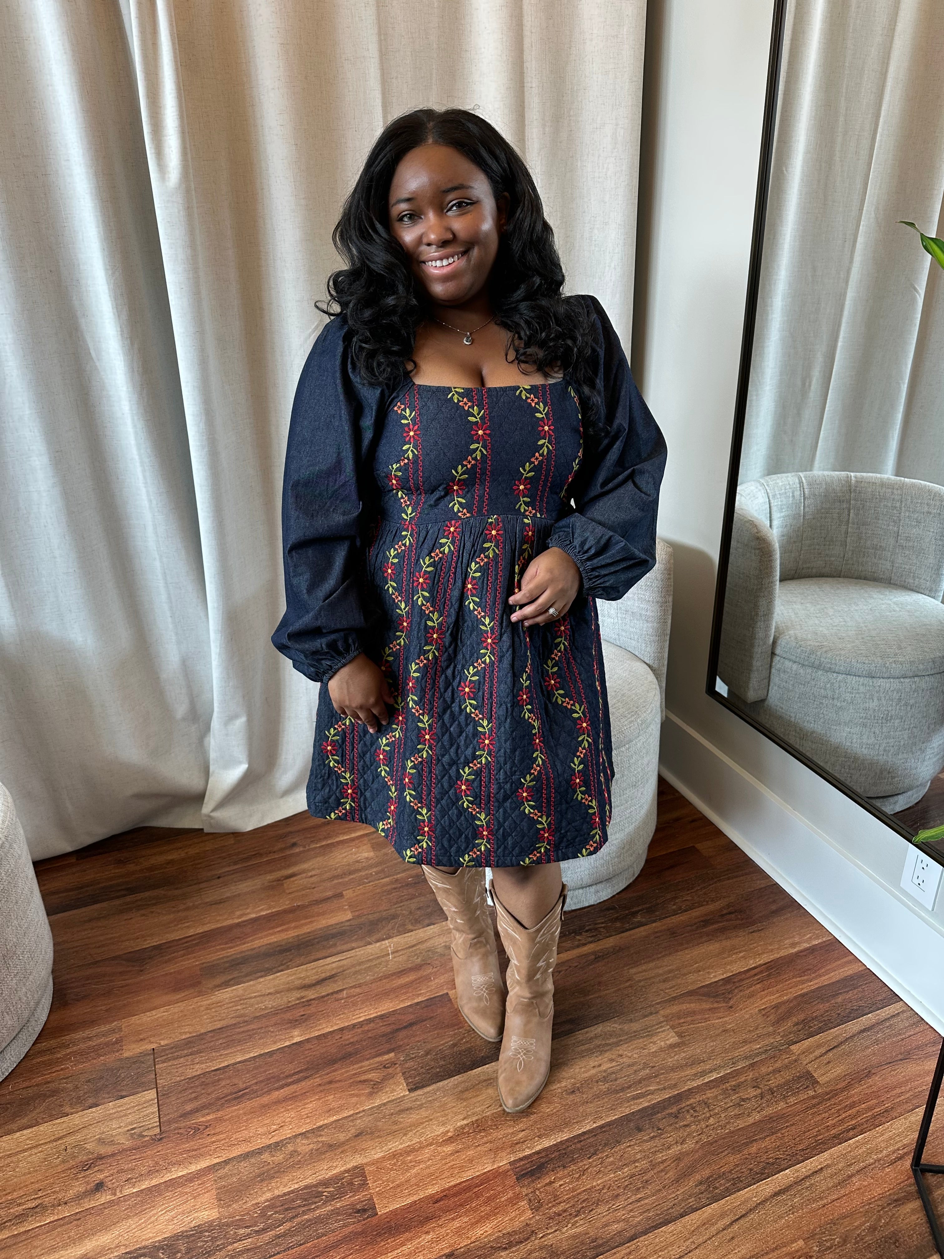 Wildflower Denim Dream Dress