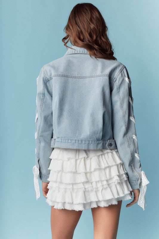 Bluebell Charm Denim Jacket