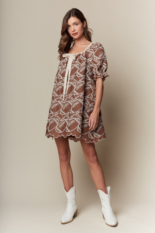 Touchdown Sweetheart Dress
