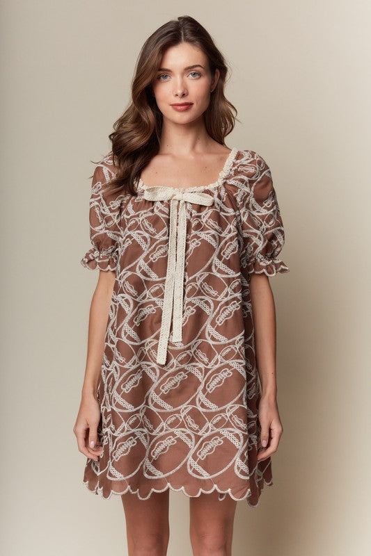 Touchdown Sweetheart Dress