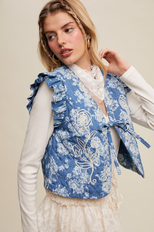 Hello Dolly Tie Vest