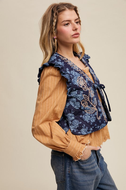 Hello Dolly Tie Vest