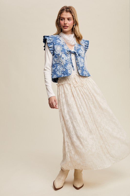 Hello Dolly Tie Vest