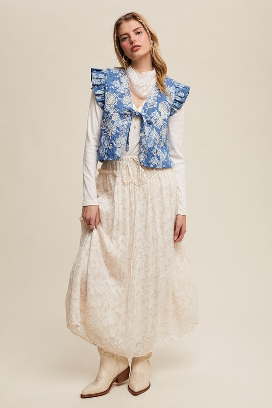 Hello Dolly Tie Vest