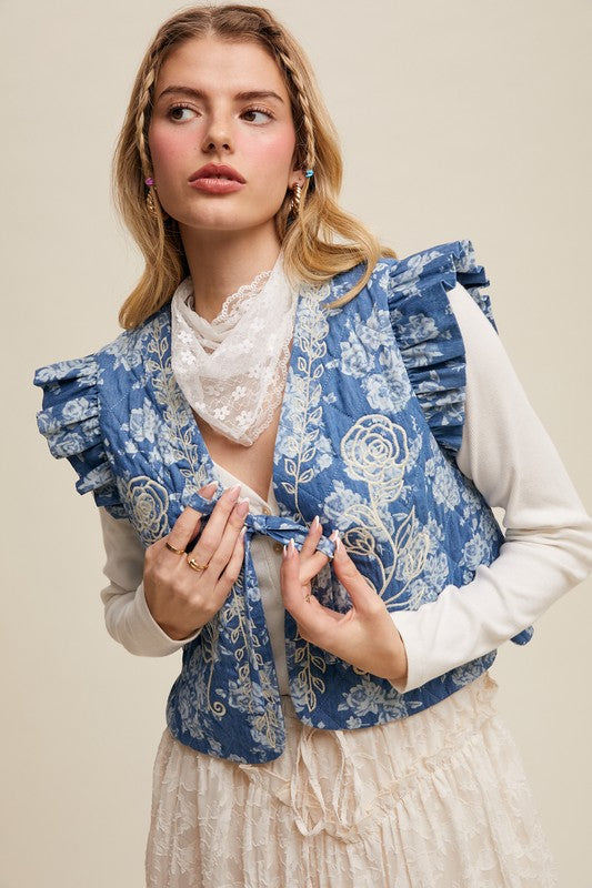 Hello Dolly Tie Vest