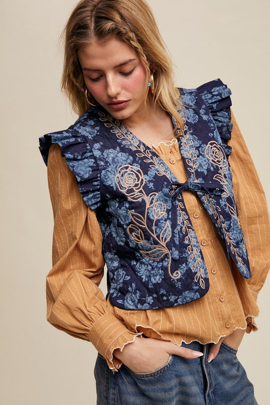 Hello Dolly Tie Vest