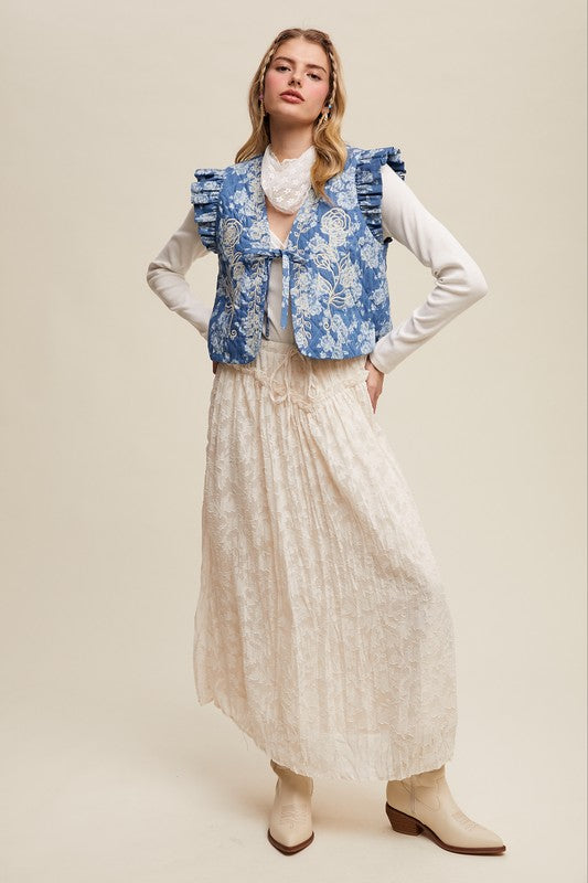 Hello Dolly Tie Vest