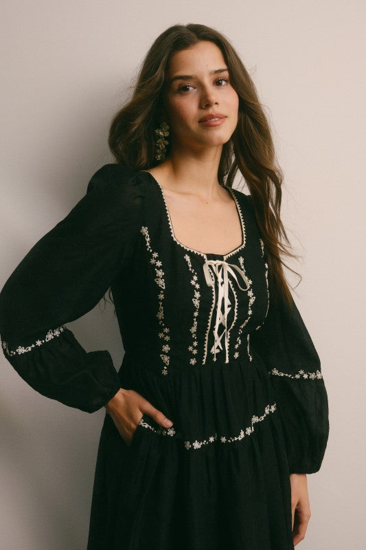 Nightfall Petals Midi
