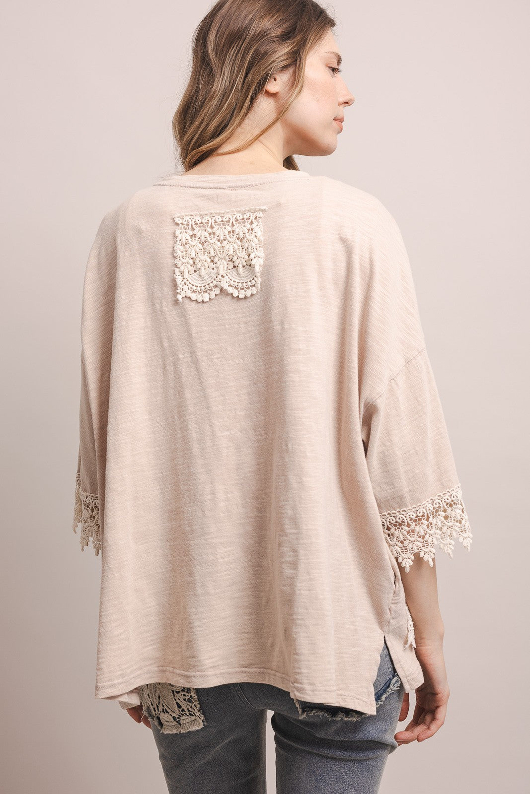 The Lace Bloom Ruffle Top