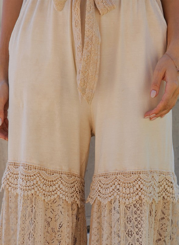 The Desert Dream Tiered Lace Pants