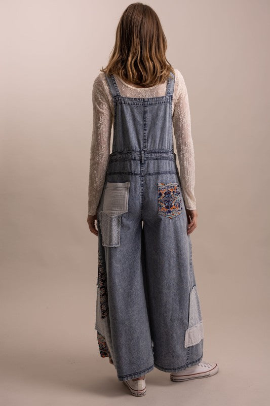Back view of the Jeanette overall