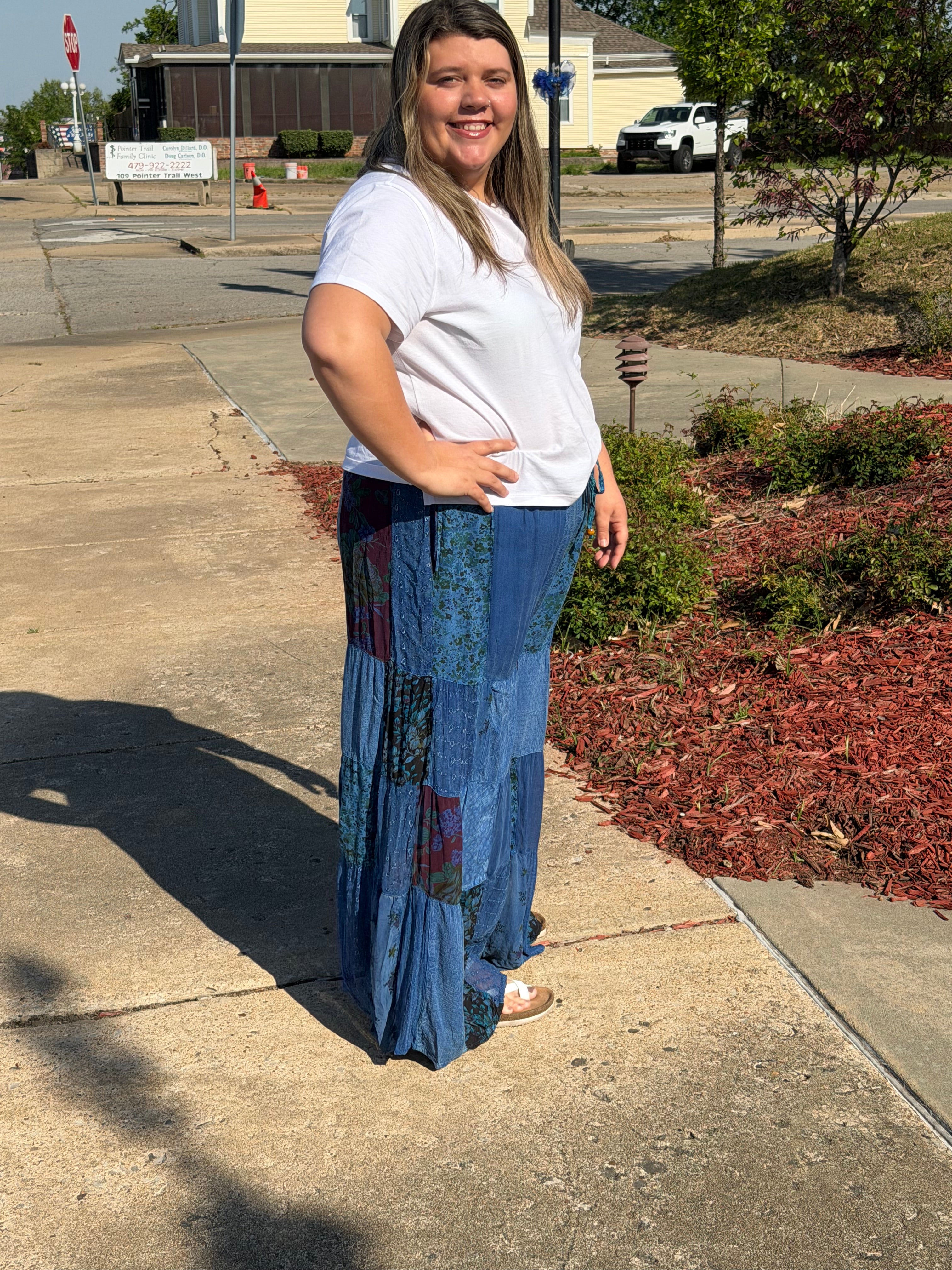 Queen Royal Patchwork Pants Plus