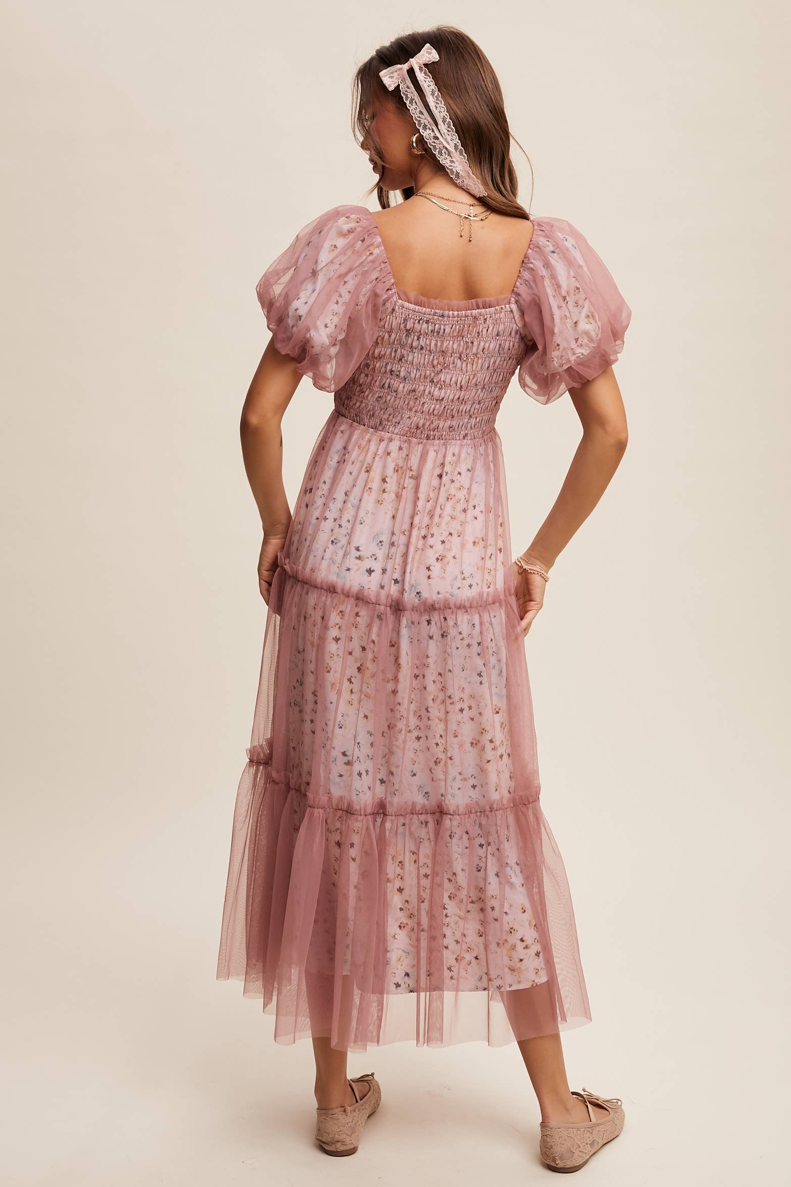 Hopeful Romantic Tiered Tulle Dress