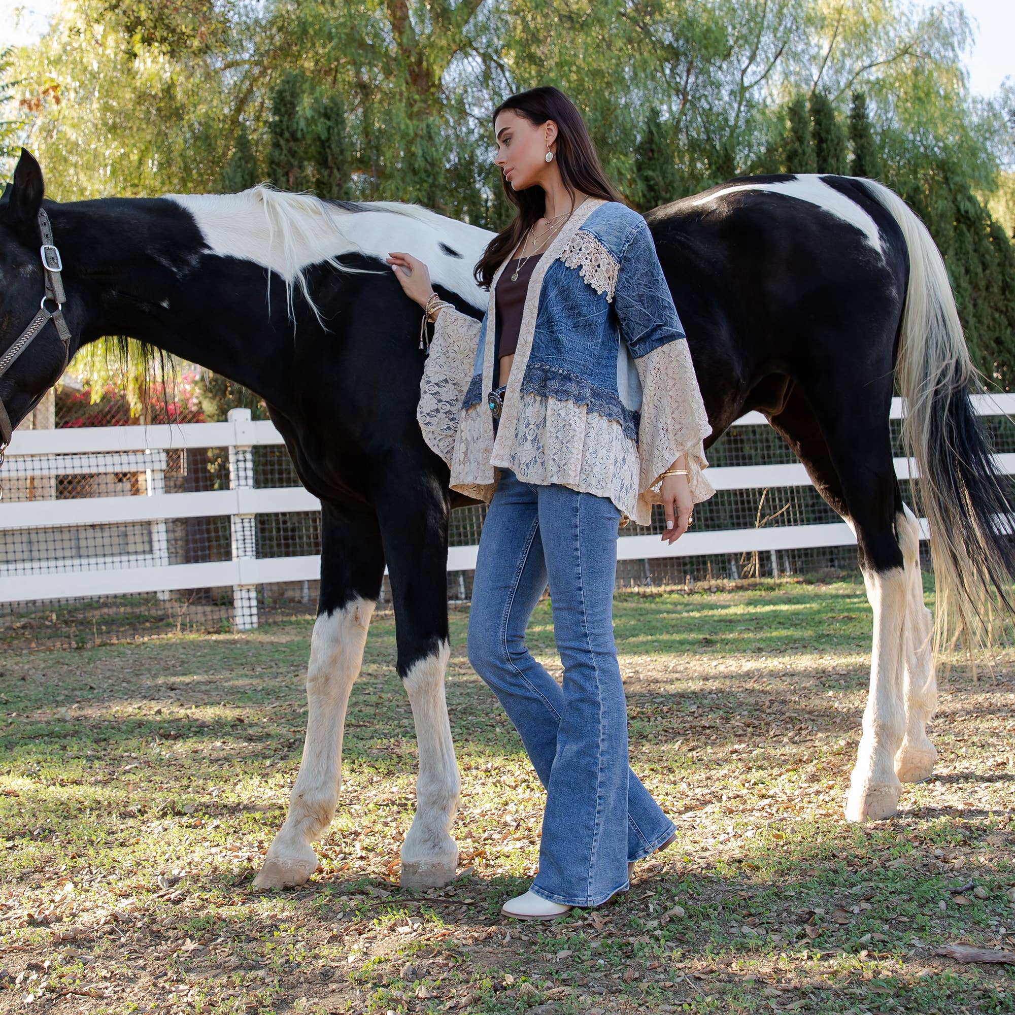 Prairie Lace Kimono