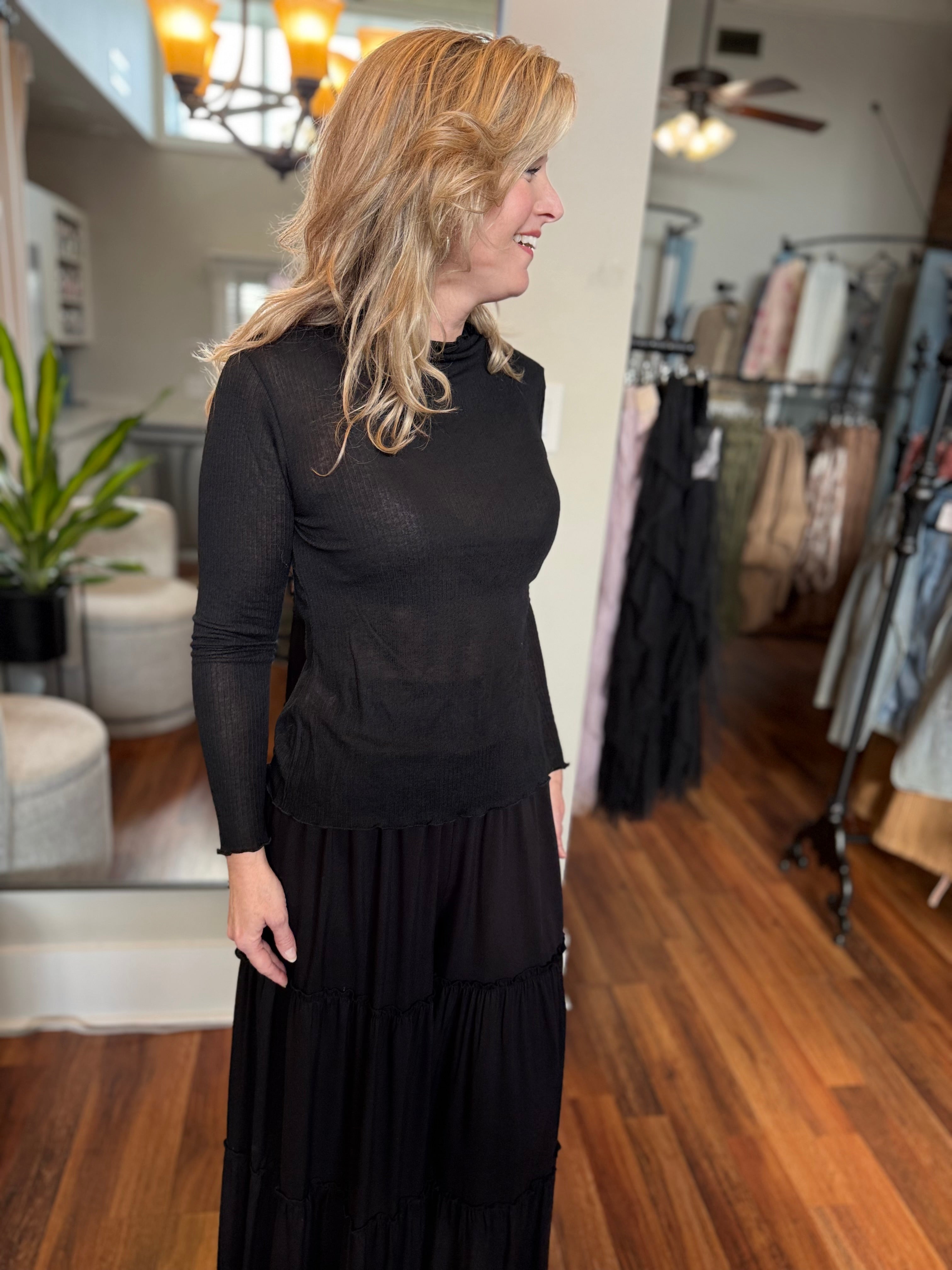 Wren Lettuce Trim Top