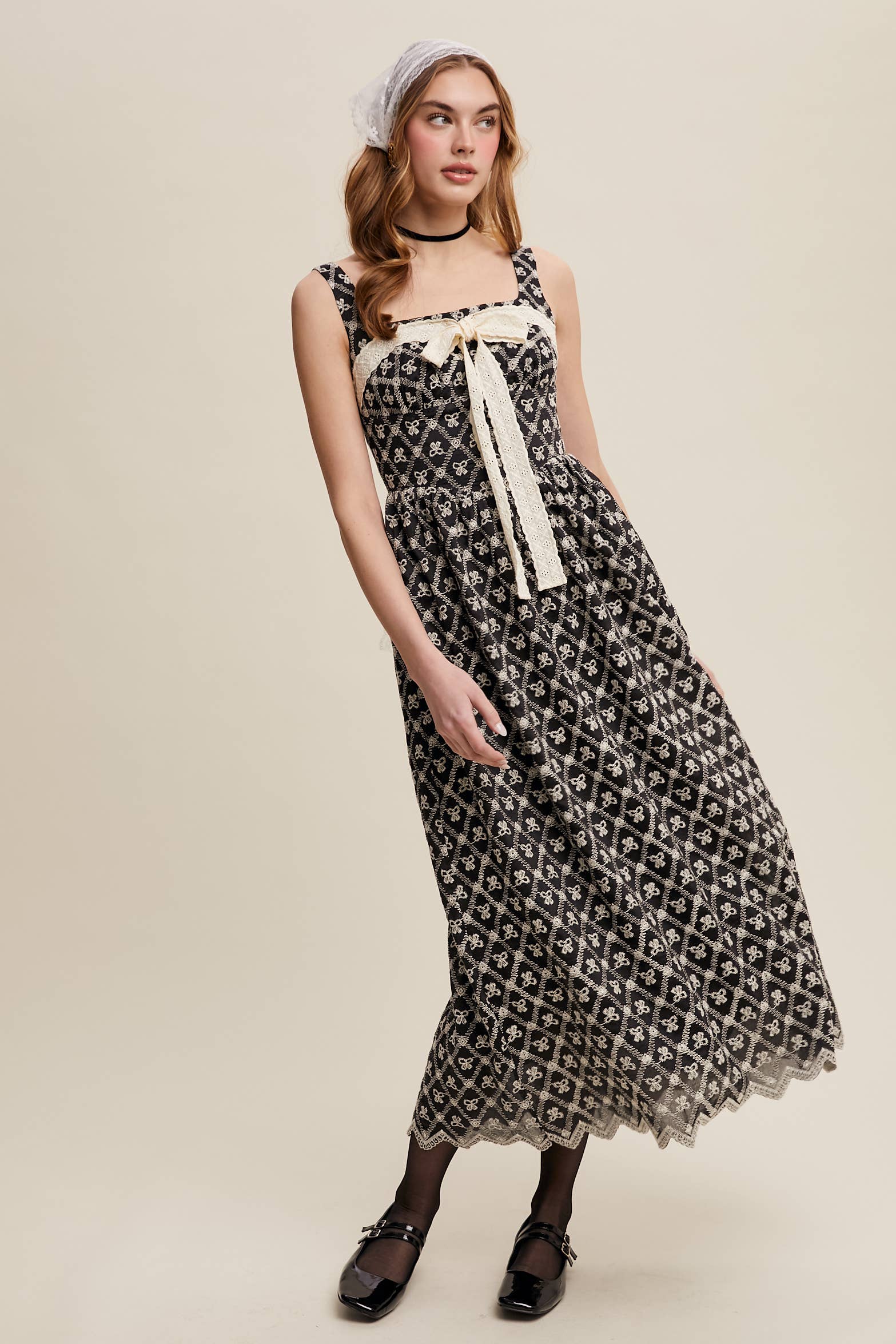 Twilight Meadow Bow Dress