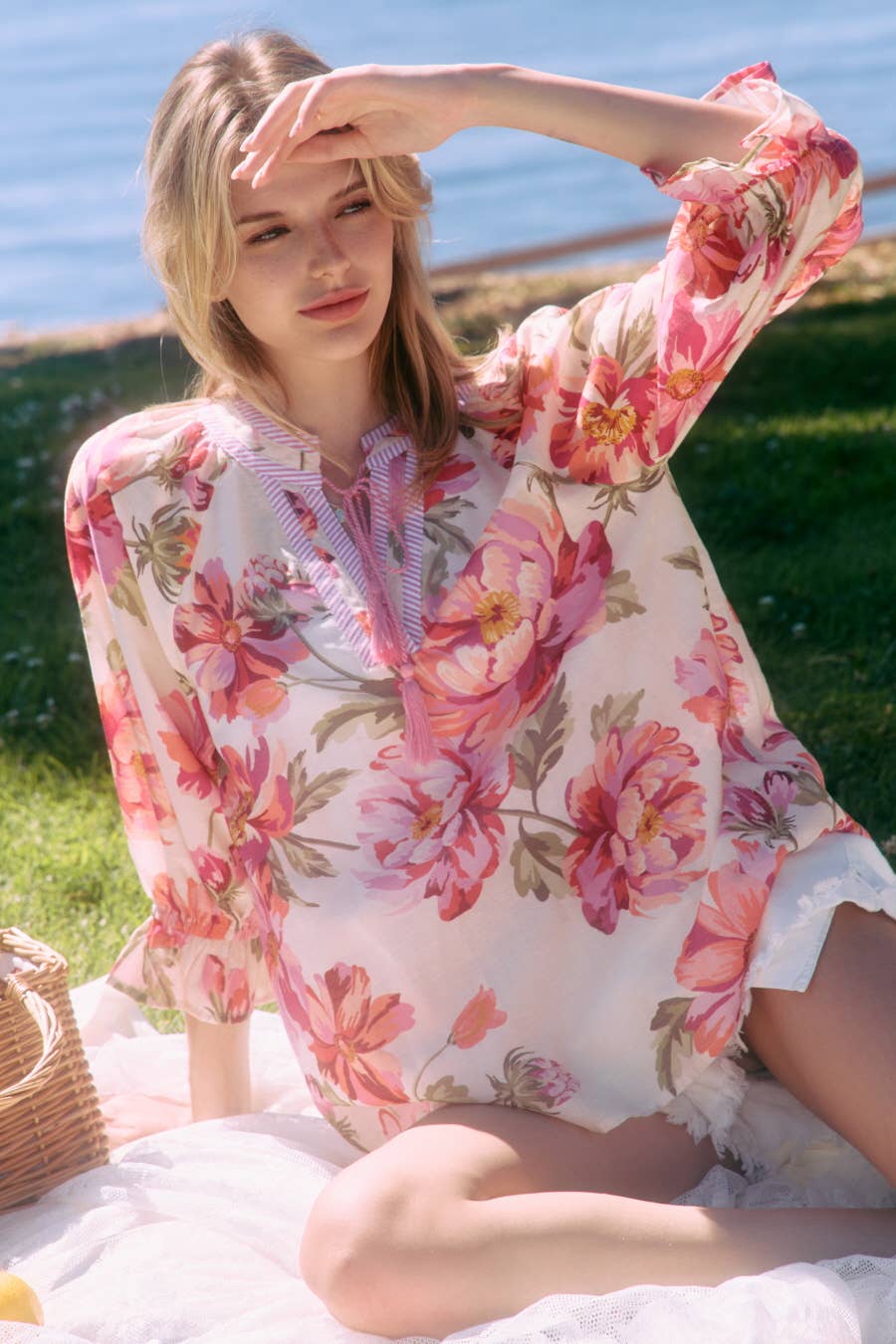 Melodie's Floral Blouse