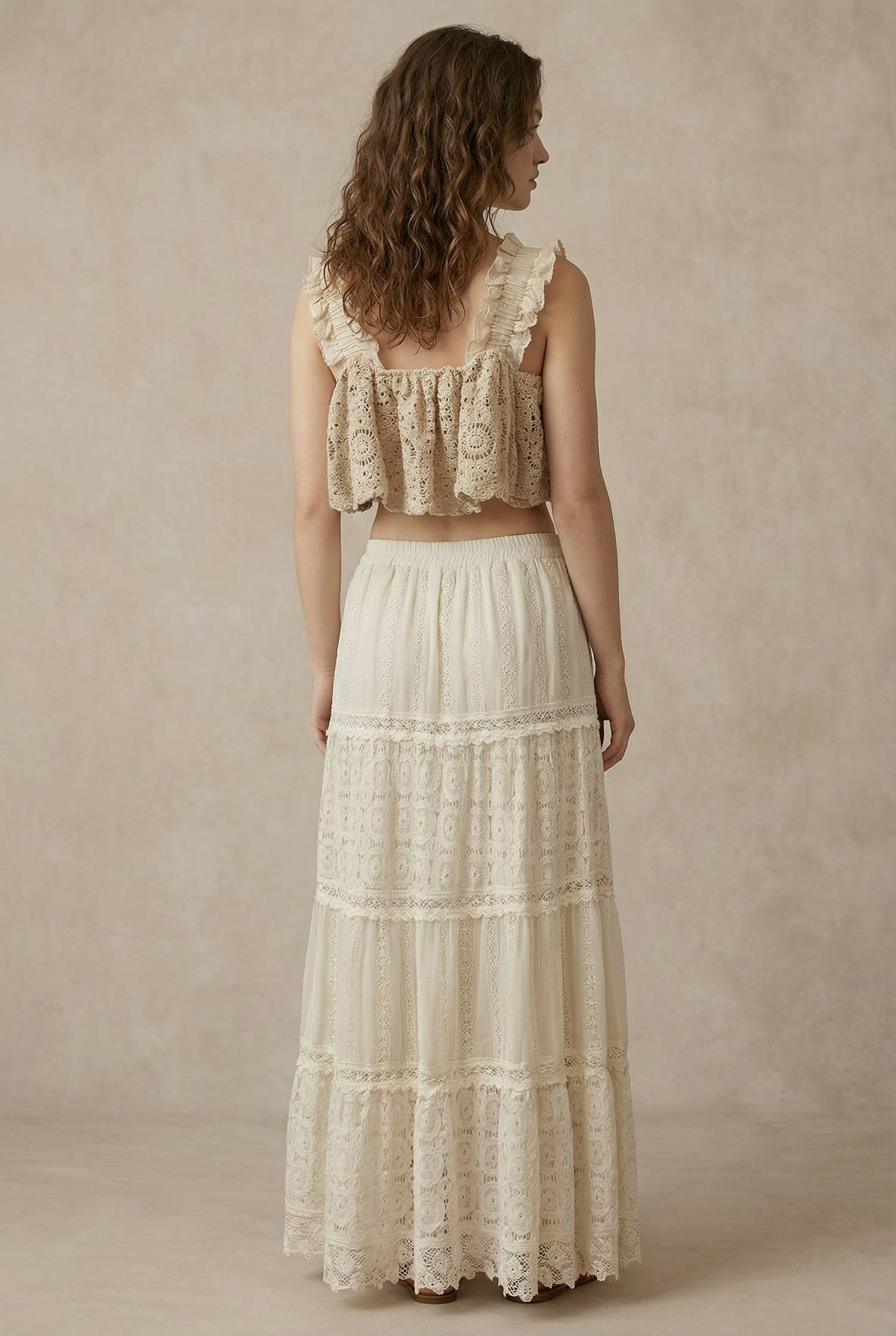 Sweet Innocence Lace Crop Top