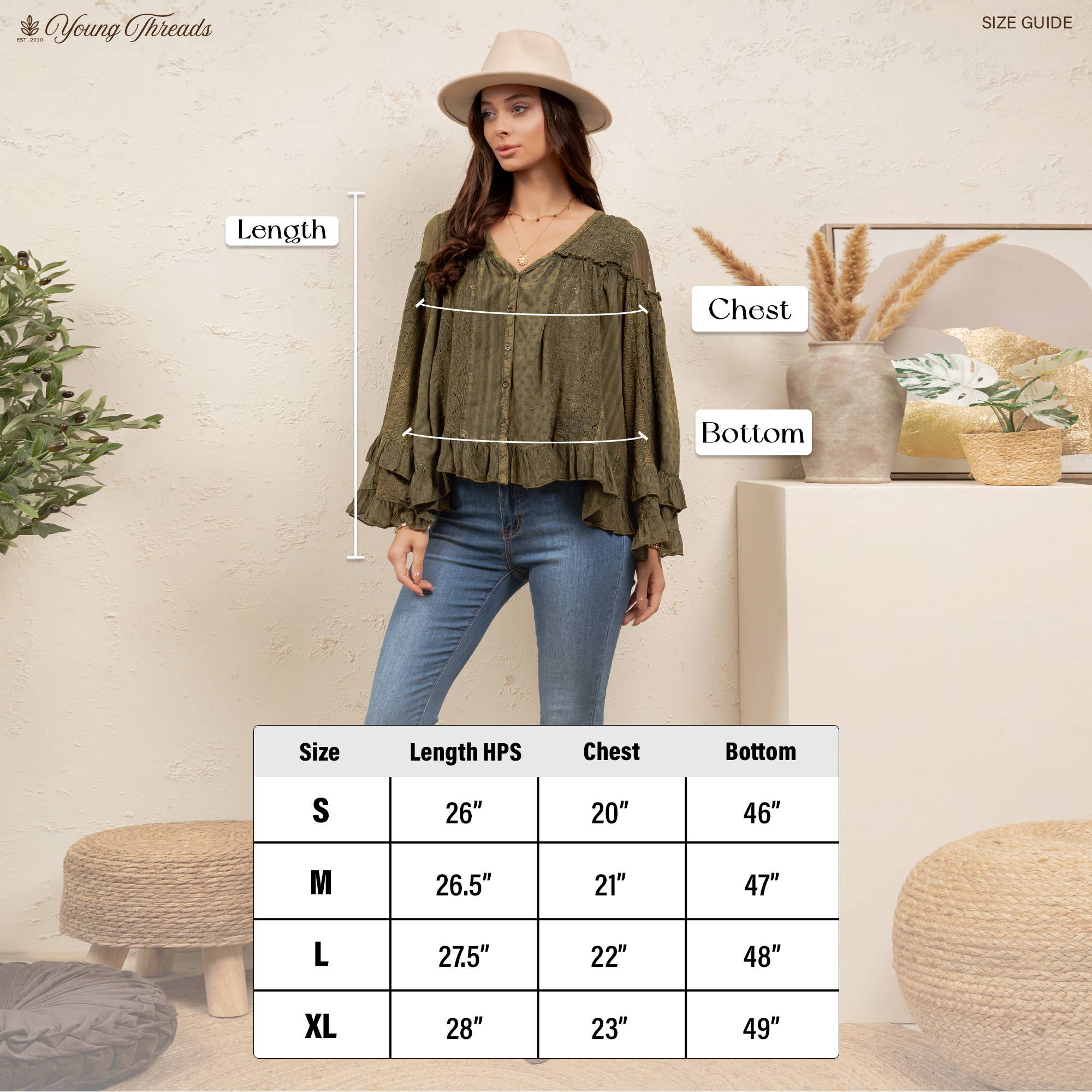 The Reverie Sheer Ruffled Blouse