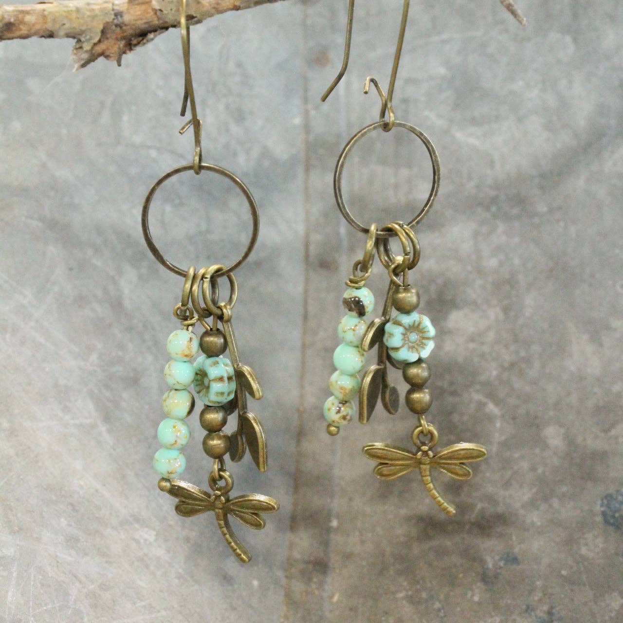 New Beginnings Dragonfly Charmers Earrings