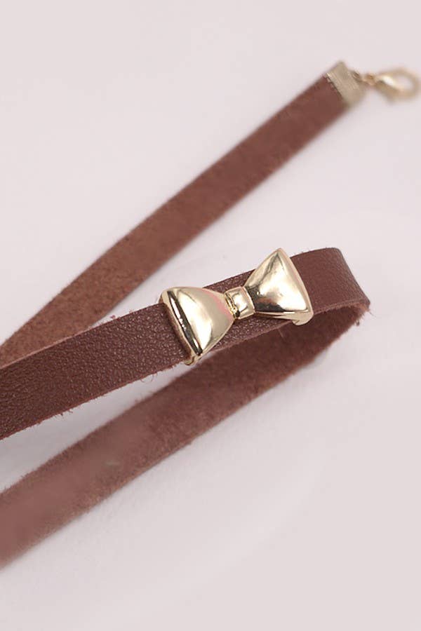 Luxe Bow Choker