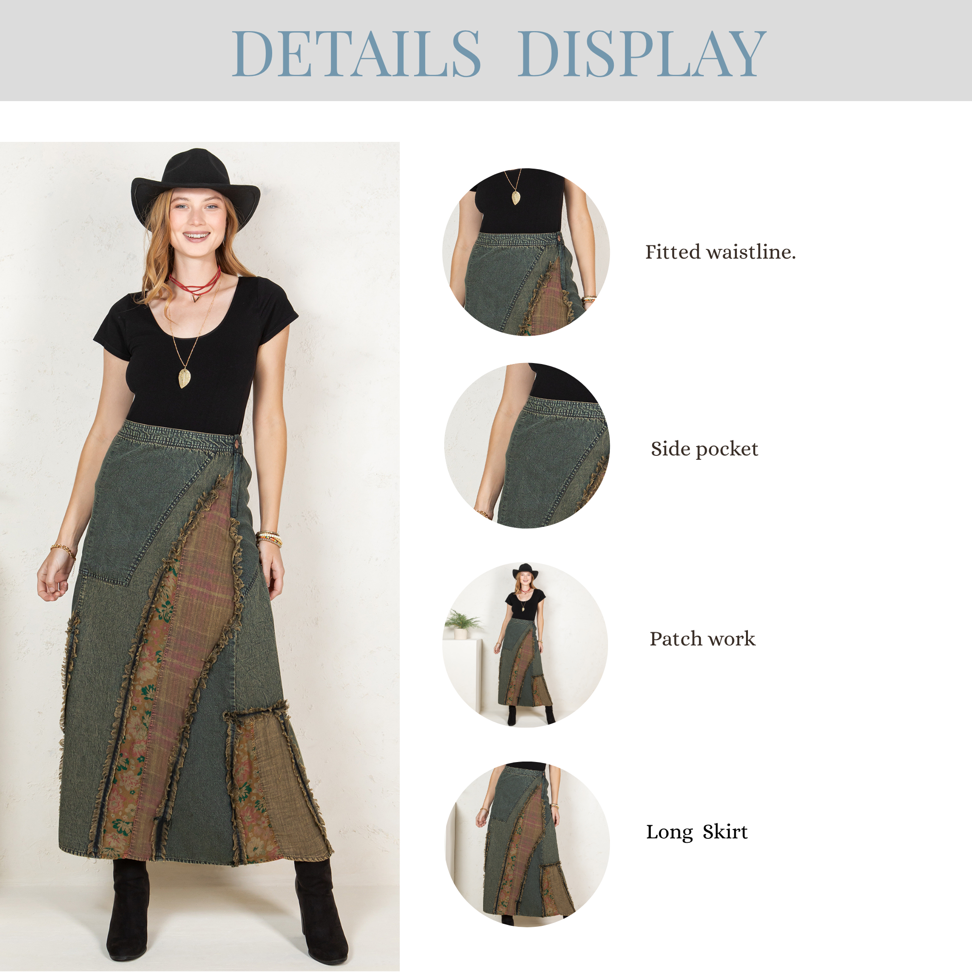 Western Sahara Dreams Skirt