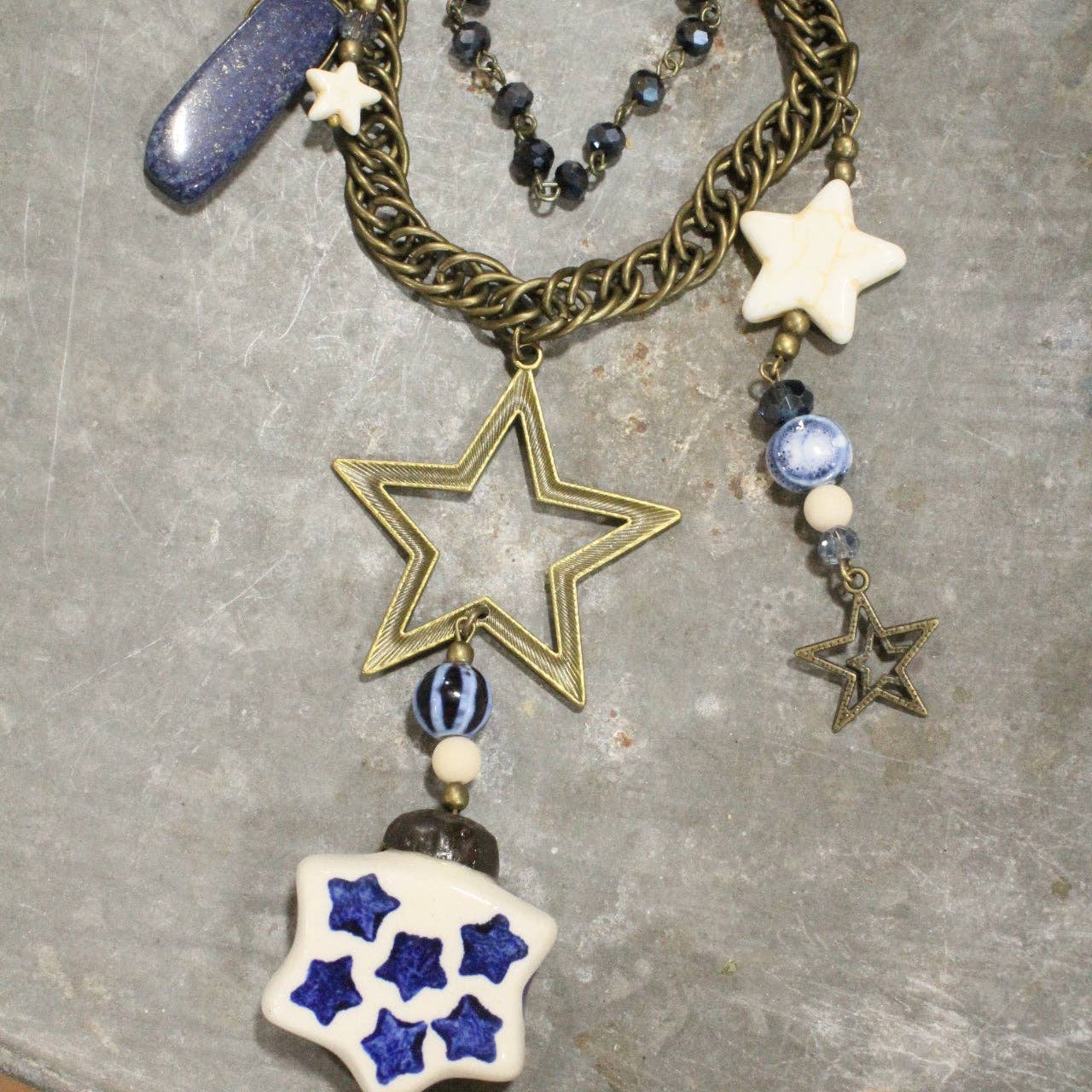 Stars In The Night Sky Charm'd Necklace