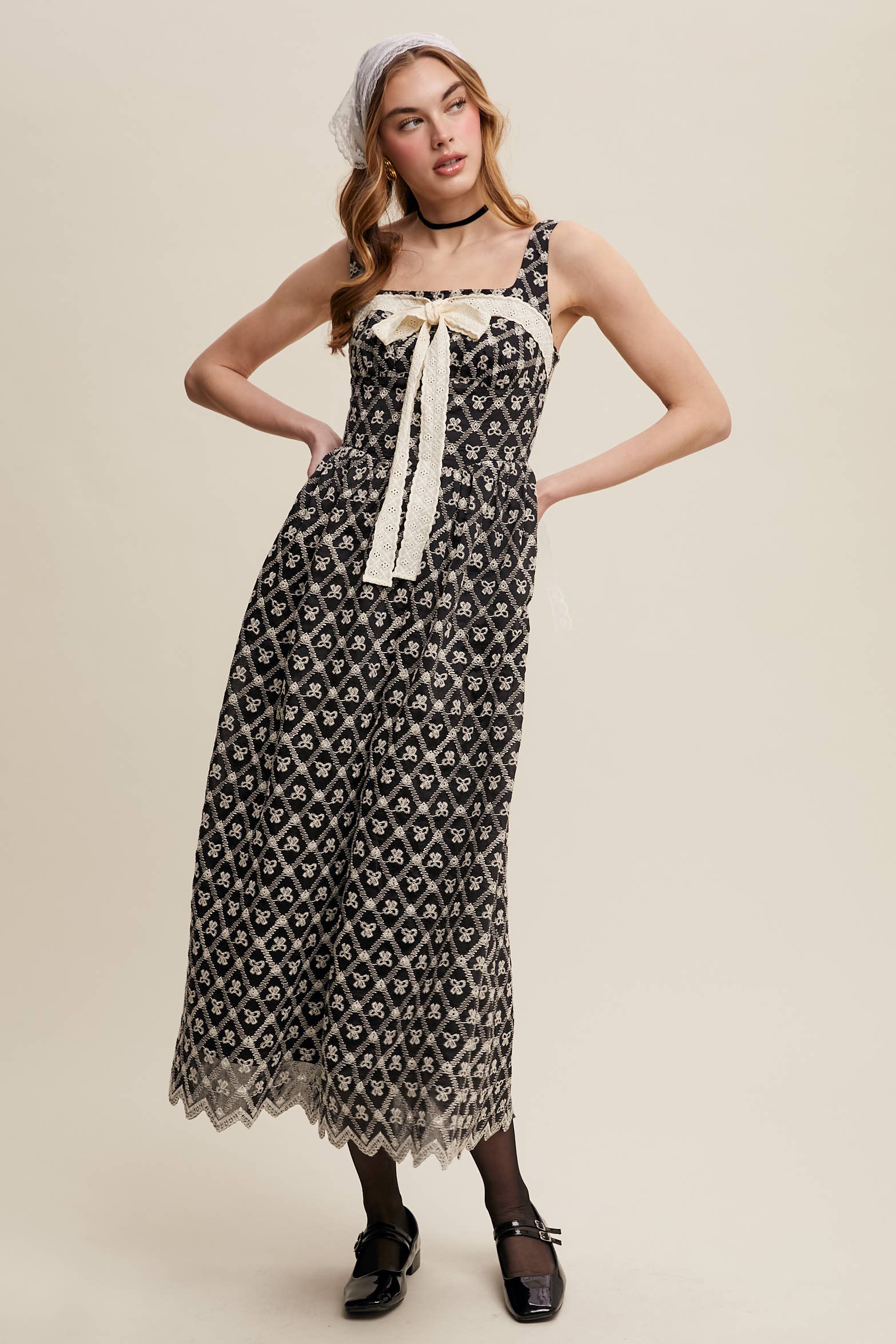 Twilight Meadow Bow Dress