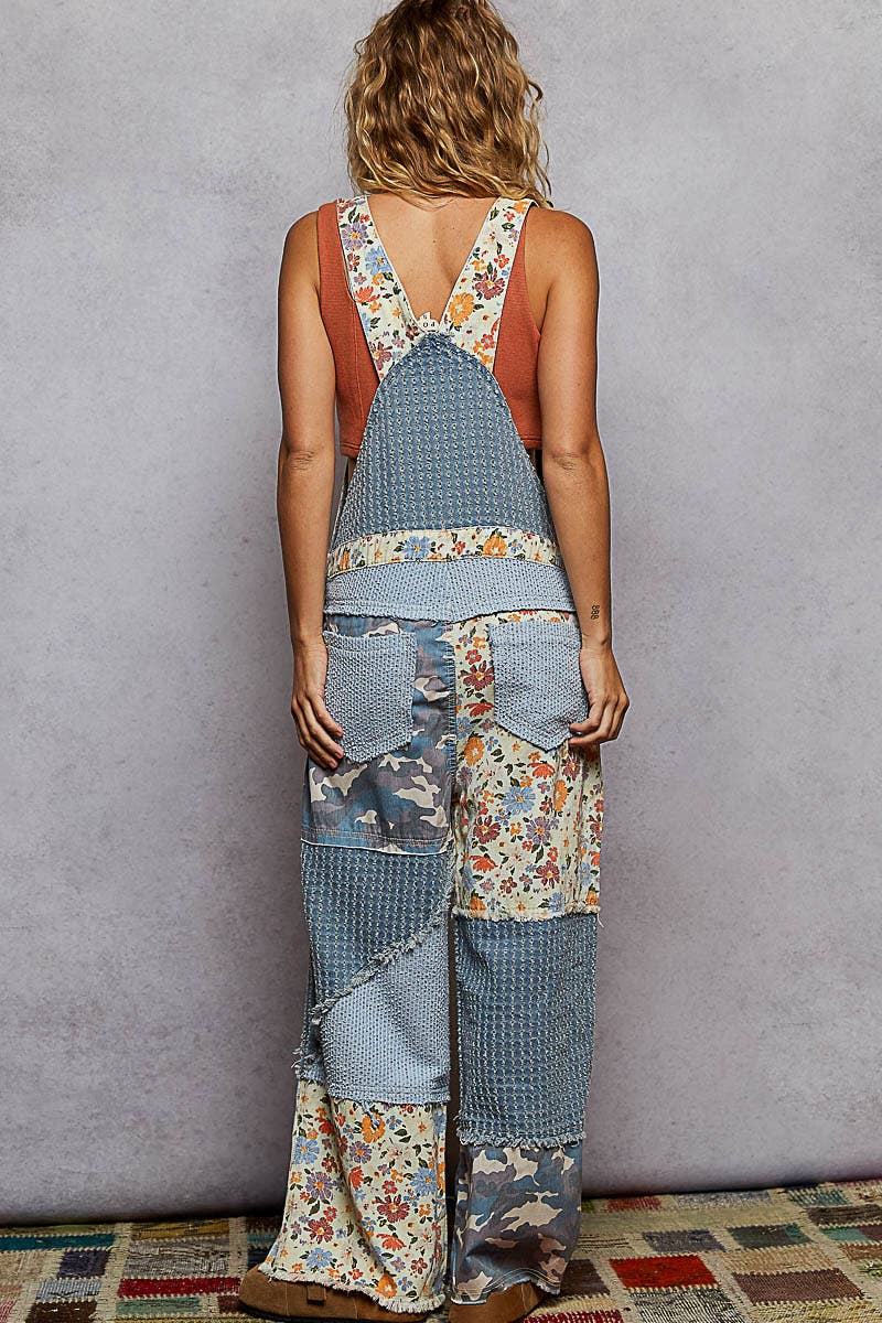 Urban Jungle Bloom Overalls