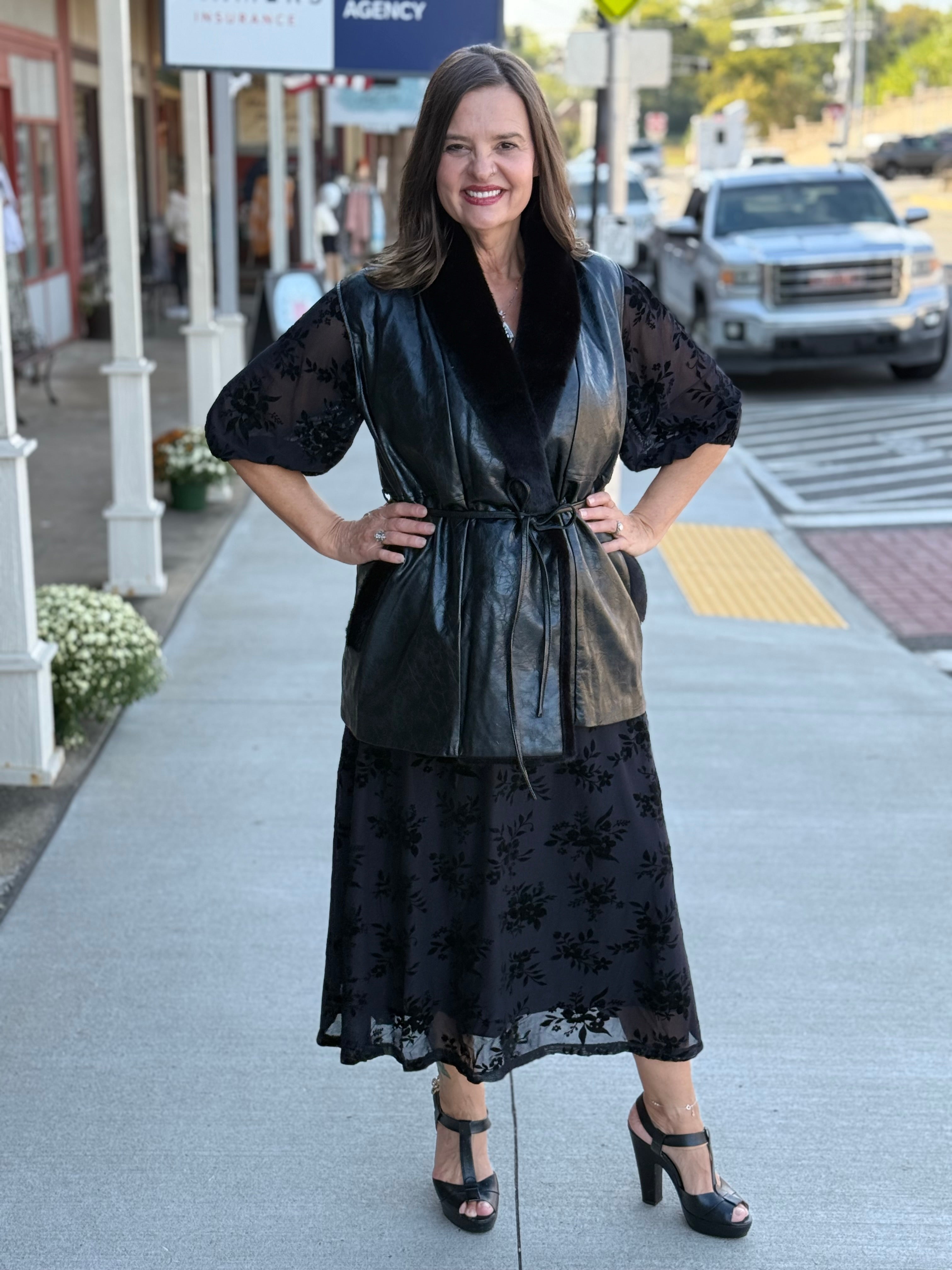 Night of Love Vest Coat