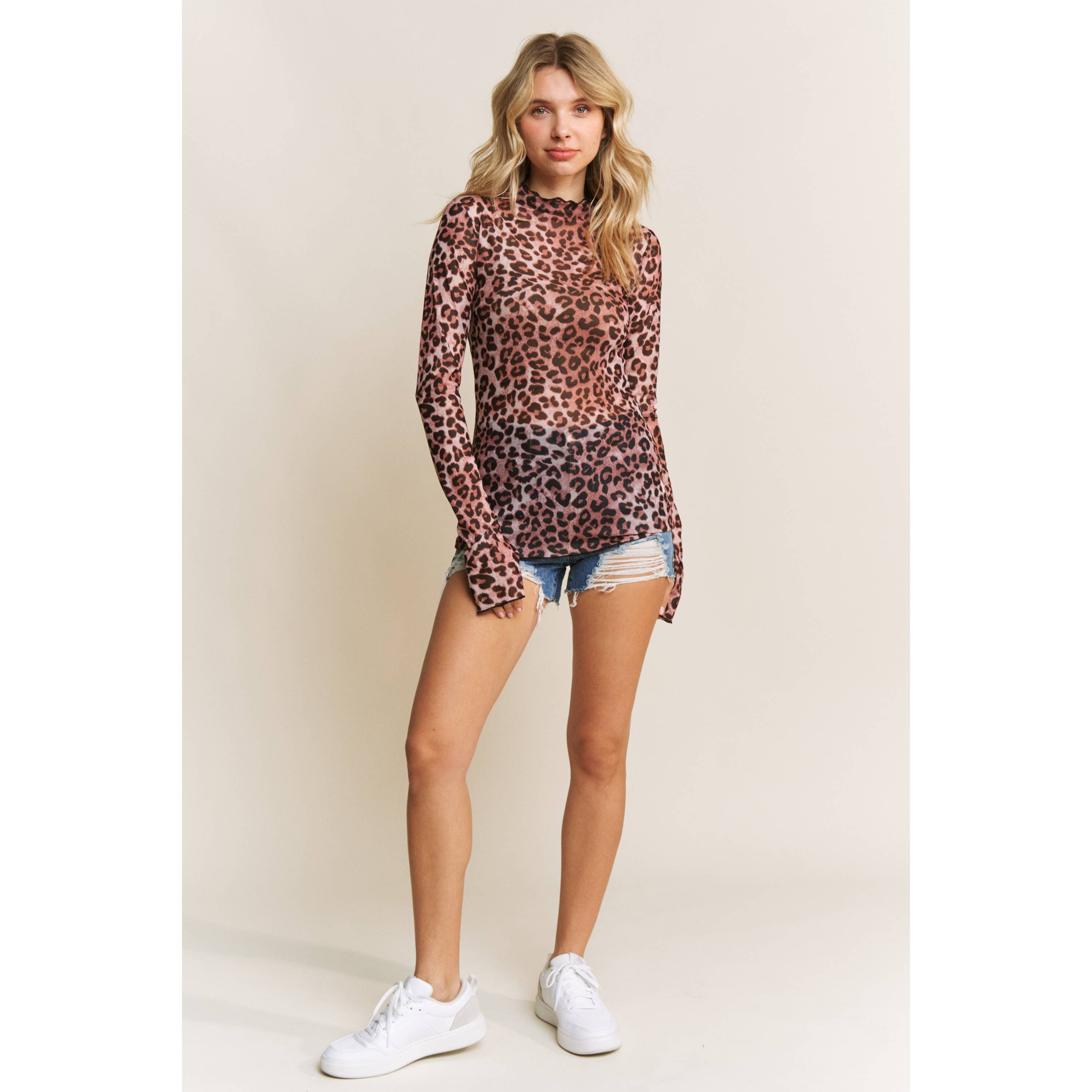 In The Wild Mesh Top