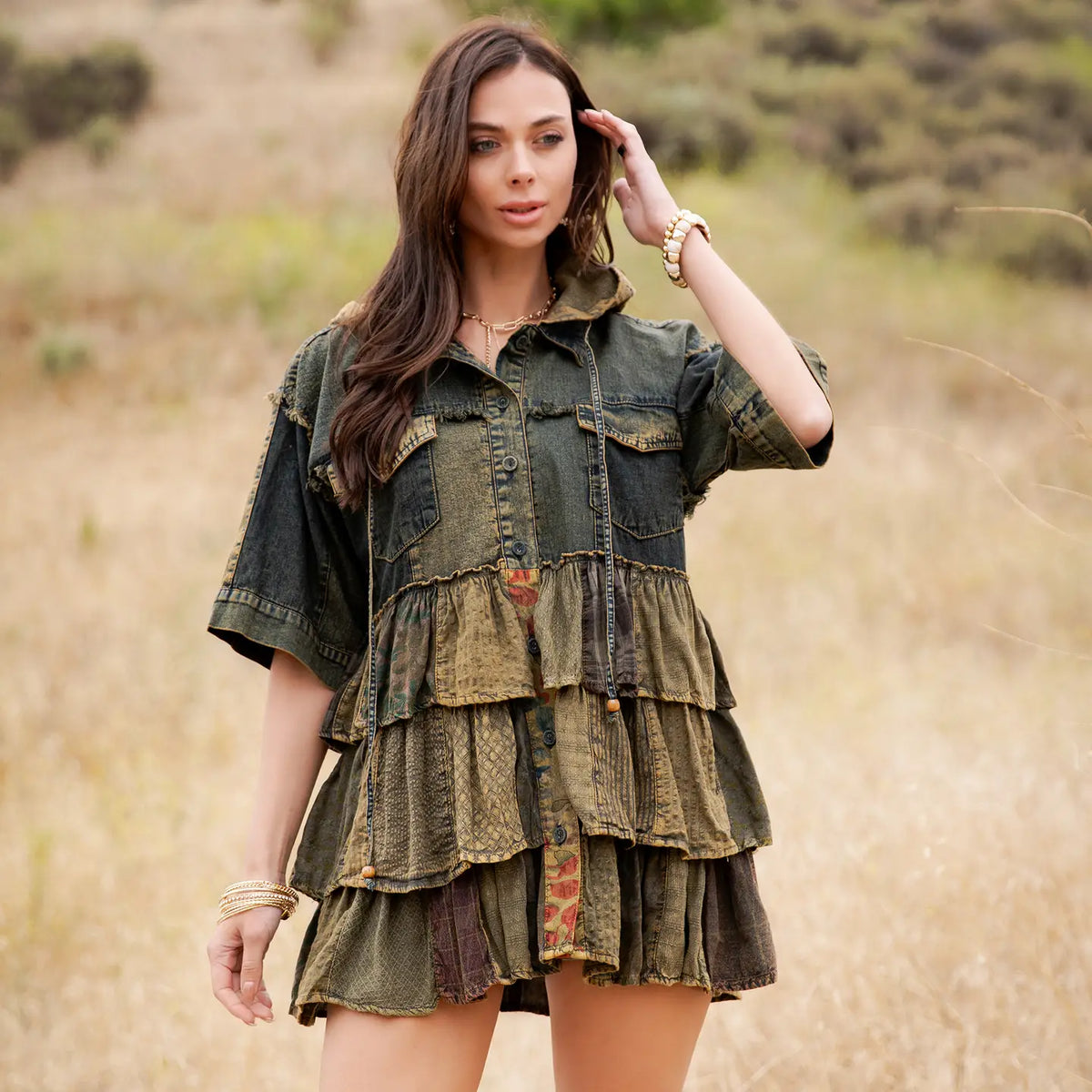 The Nomad Hooded Blouse