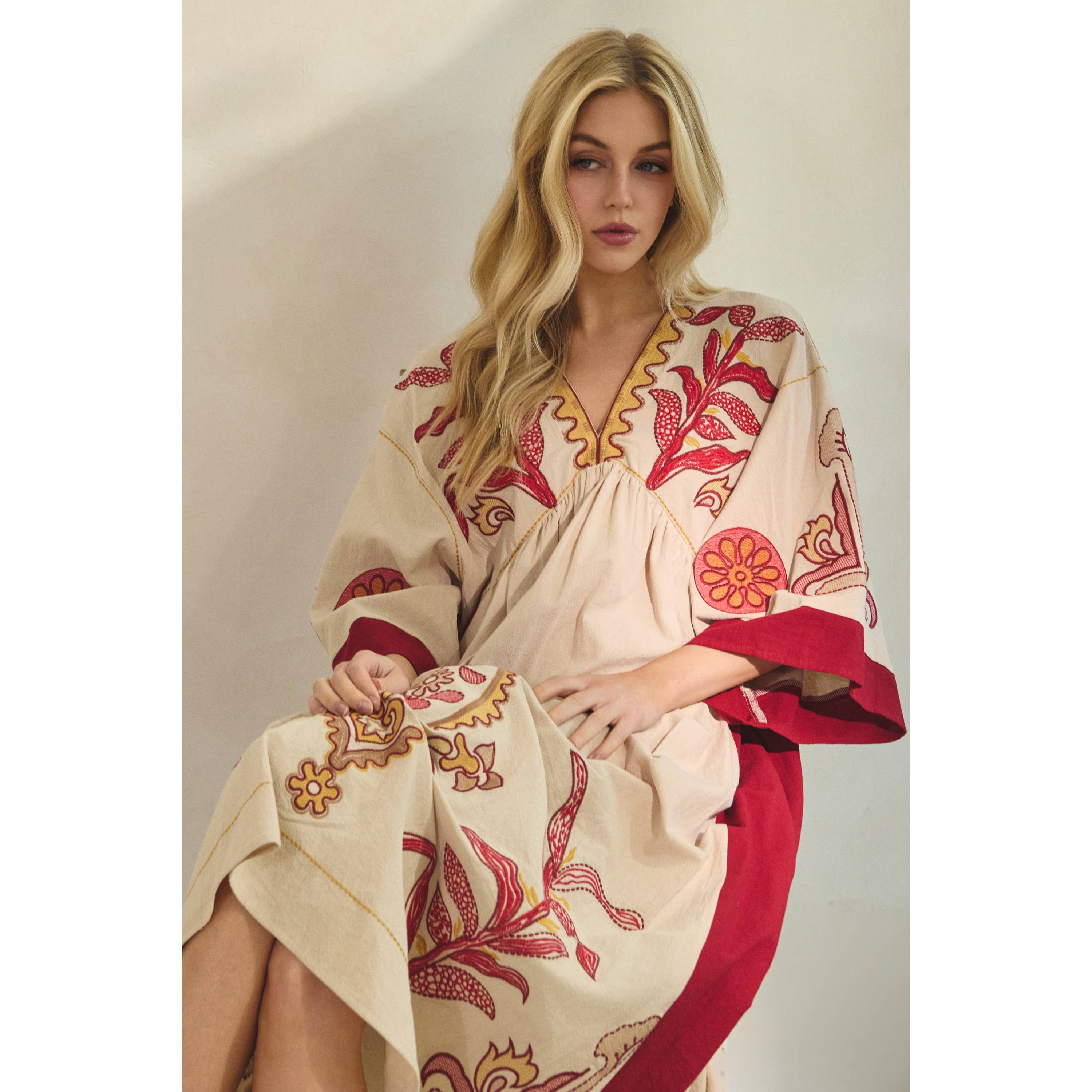 Boho Cowgirl Maxi Dress