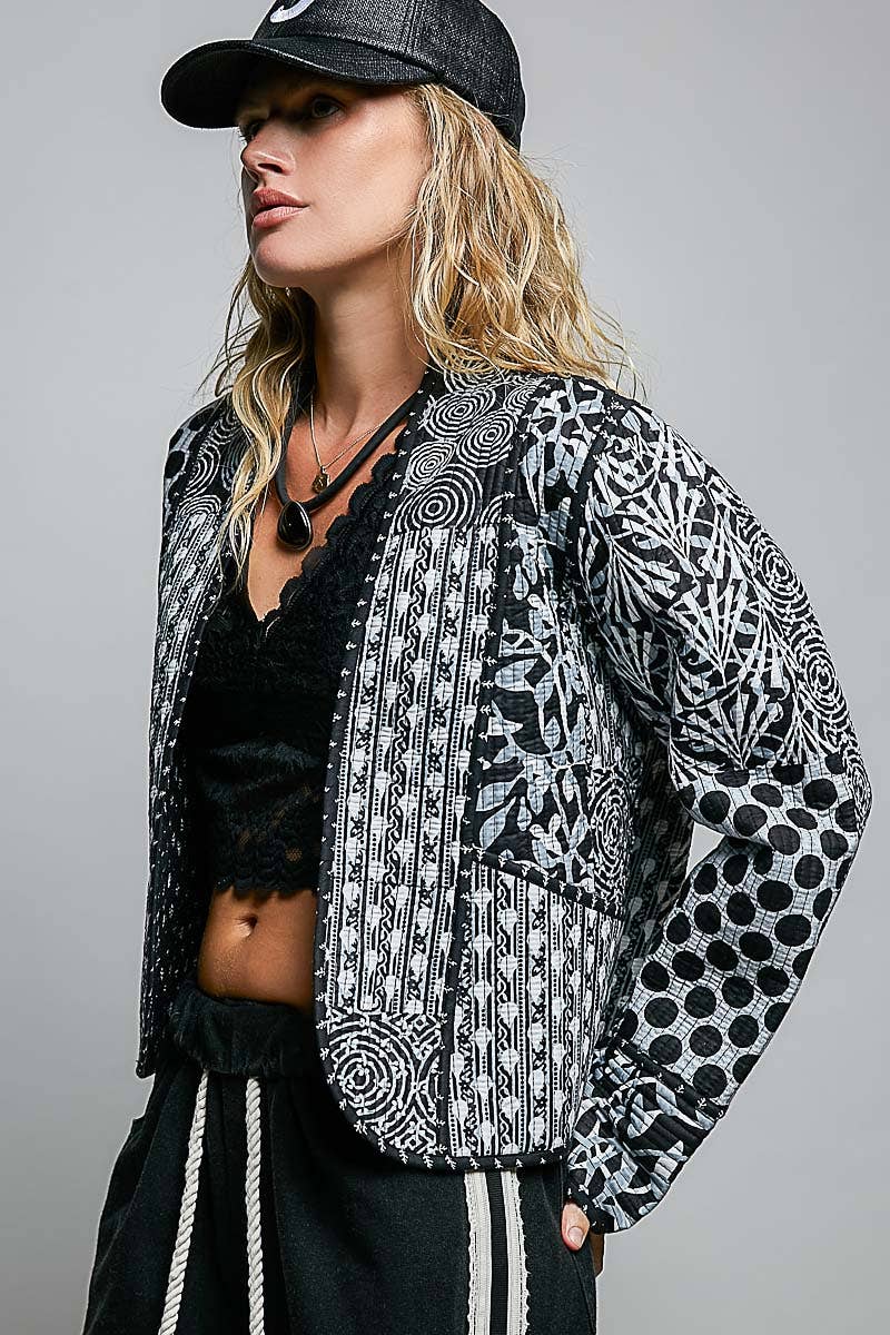 Josephine Quilted Kimono Jacket