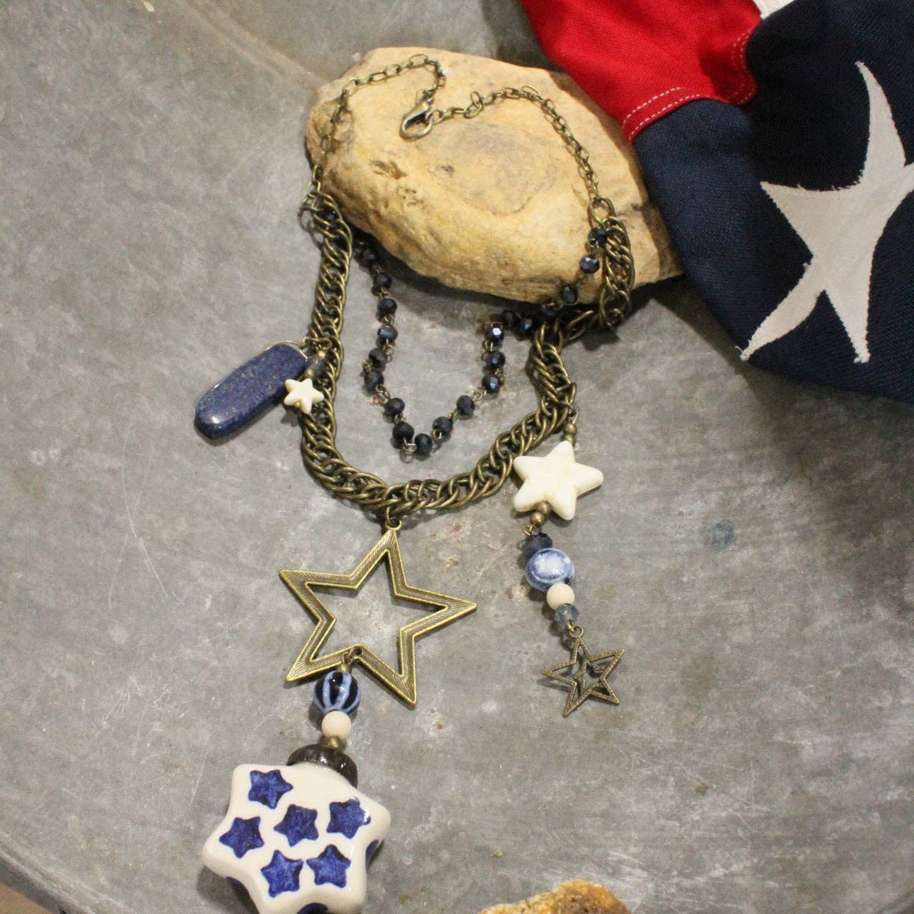 Stars In The Night Sky Charm'd Necklace