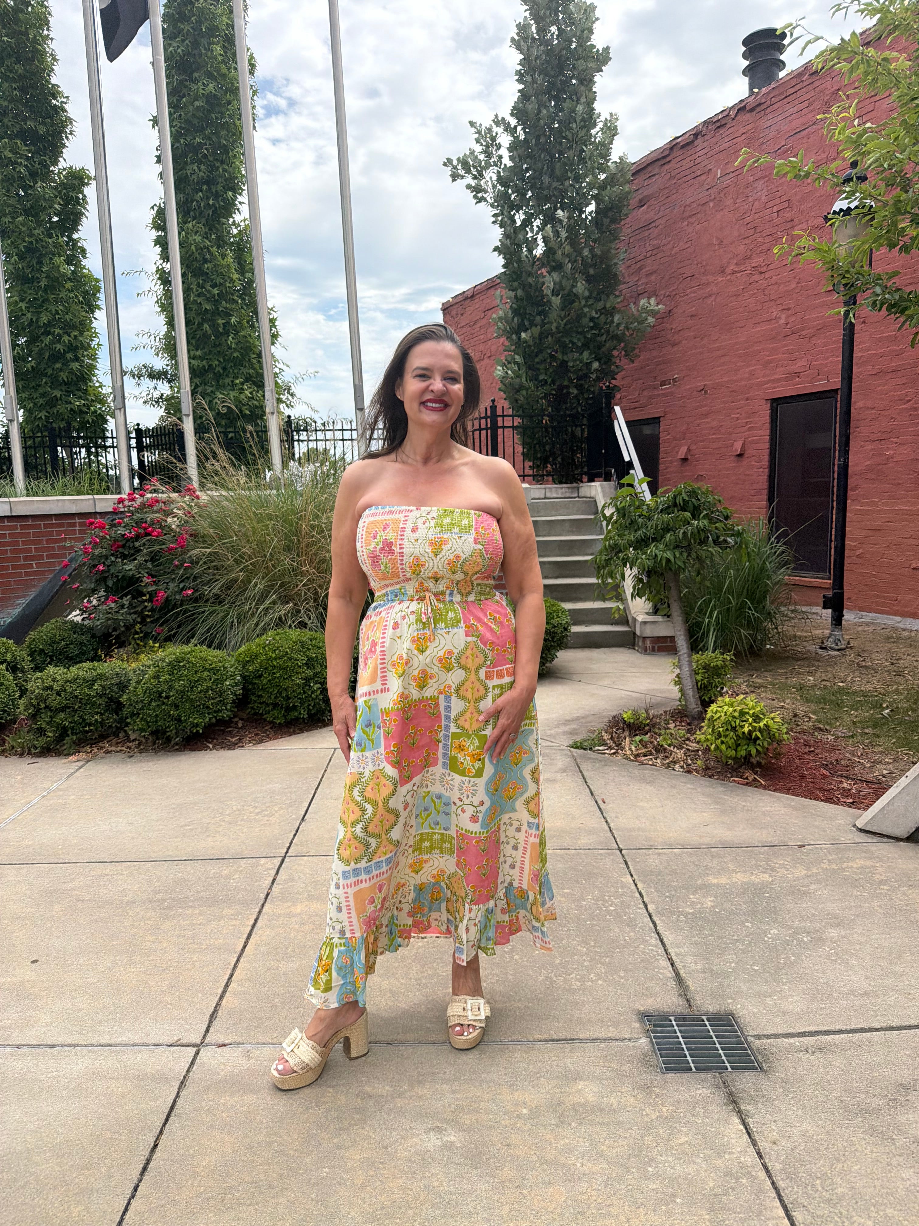The Sunday Stroll Midi Dress