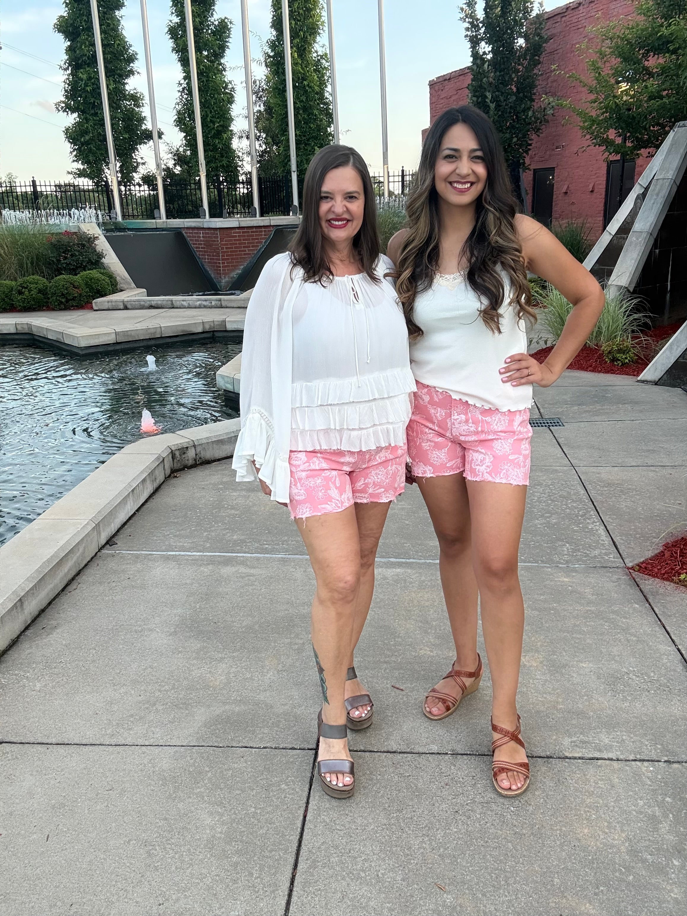 Sweet Escape Printed Shorts