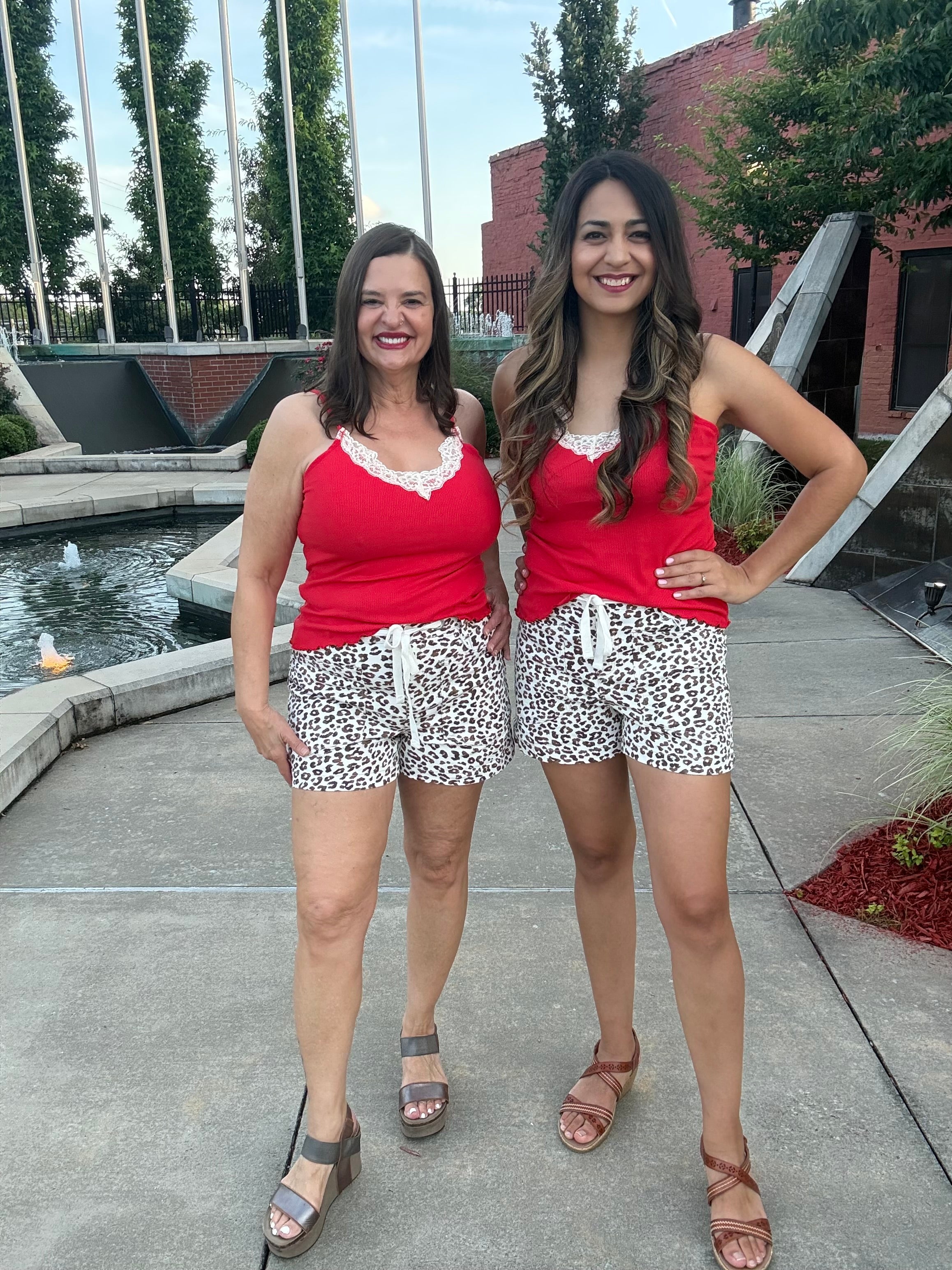Wild at Heart Leopard Shorts