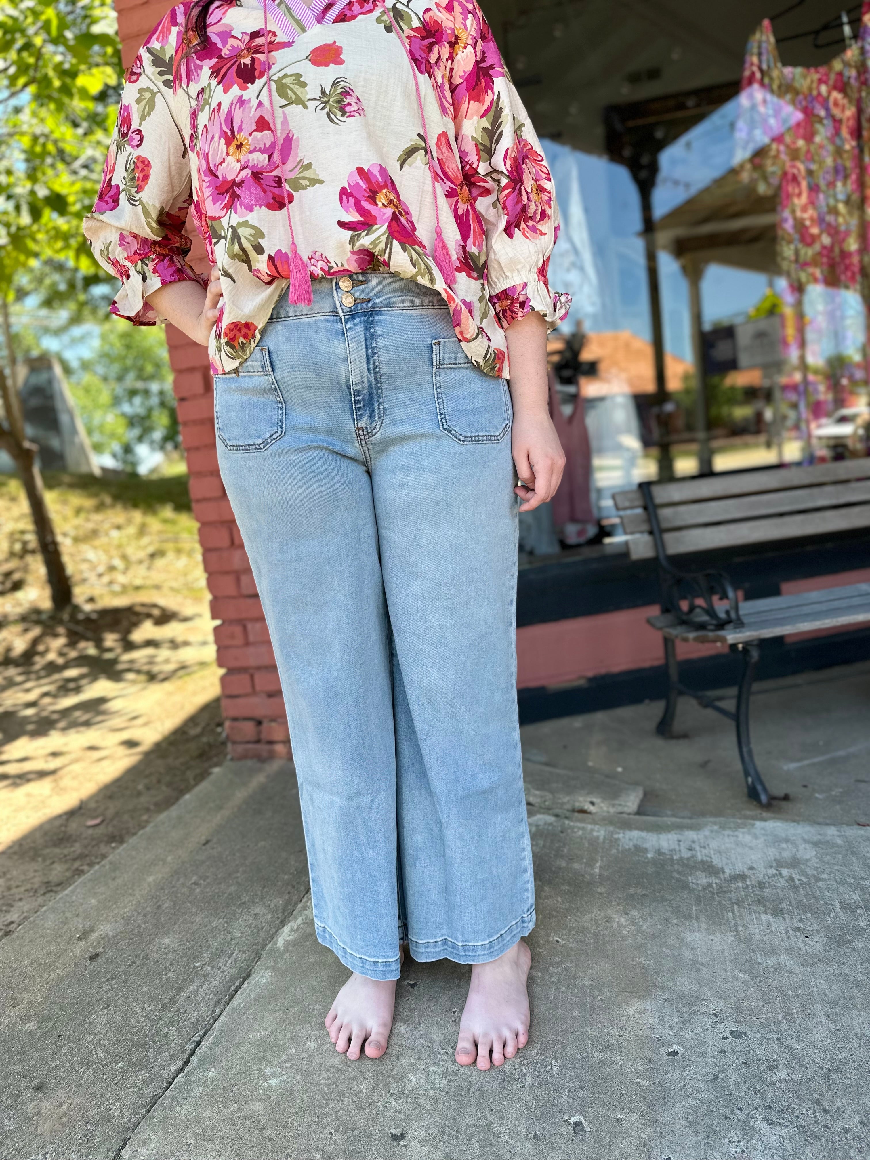 The Meg Wide Leg Jean