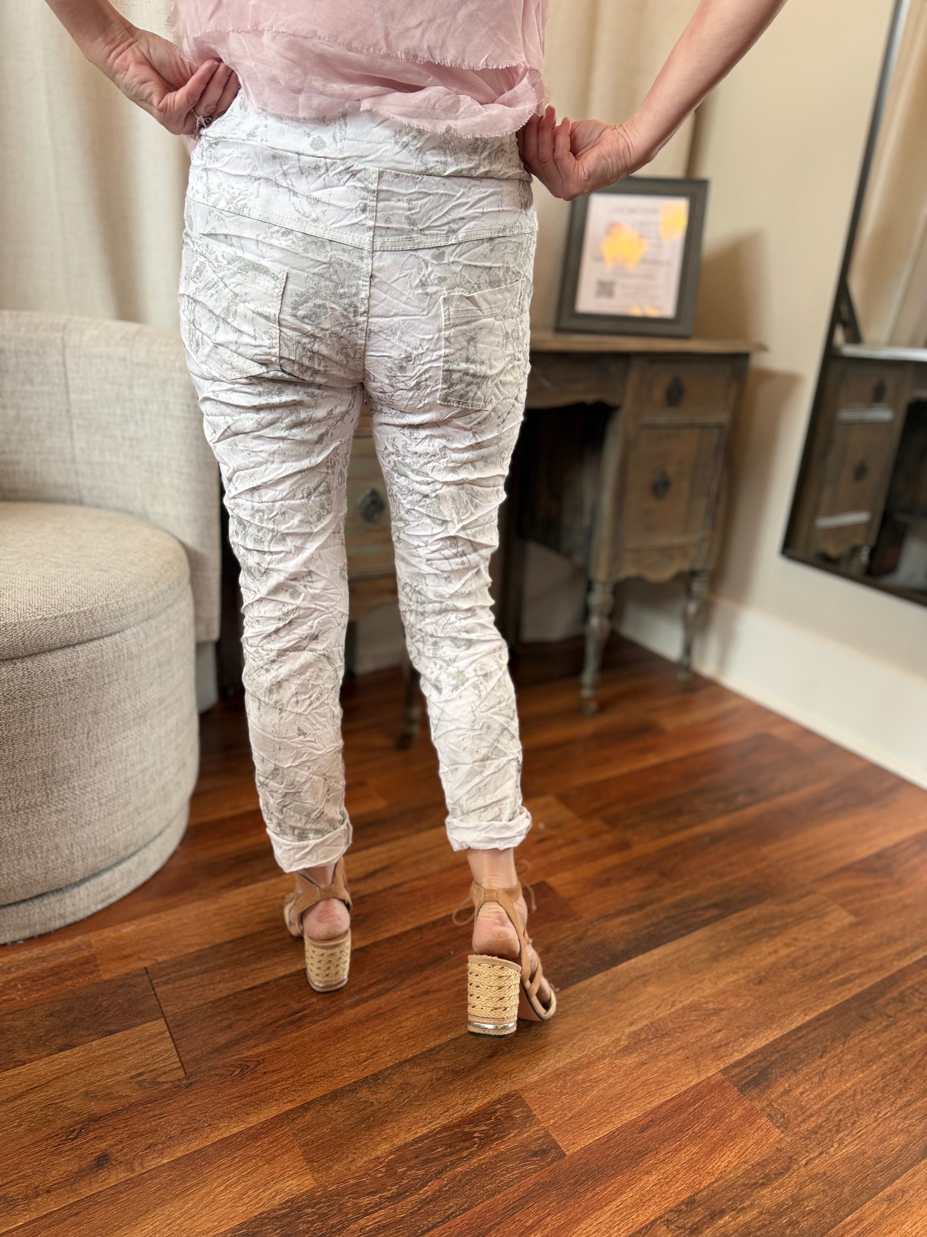 The Celeste Glitter Jegging