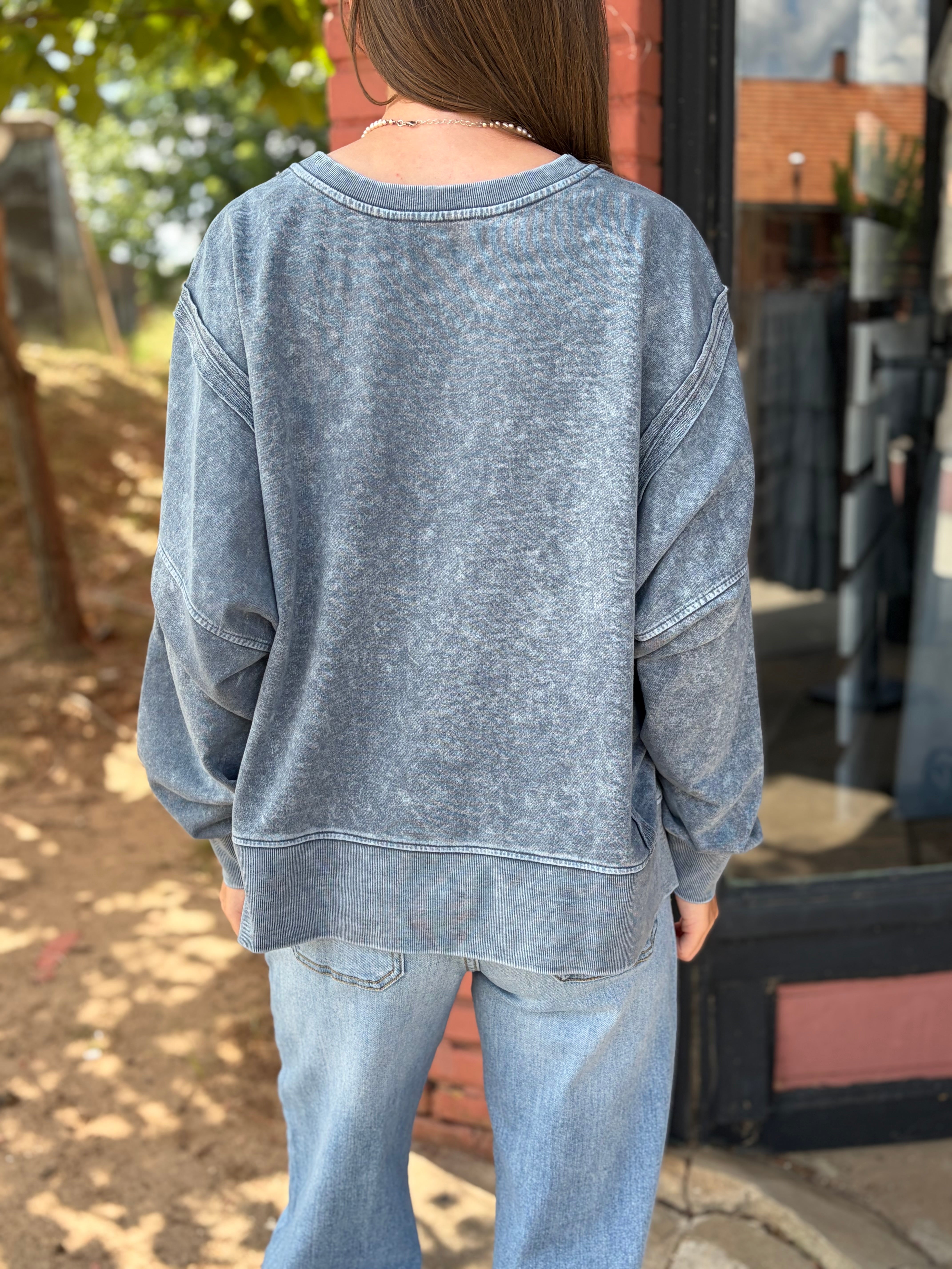 Vintage Comfort Mineral Wash Sweatshirt