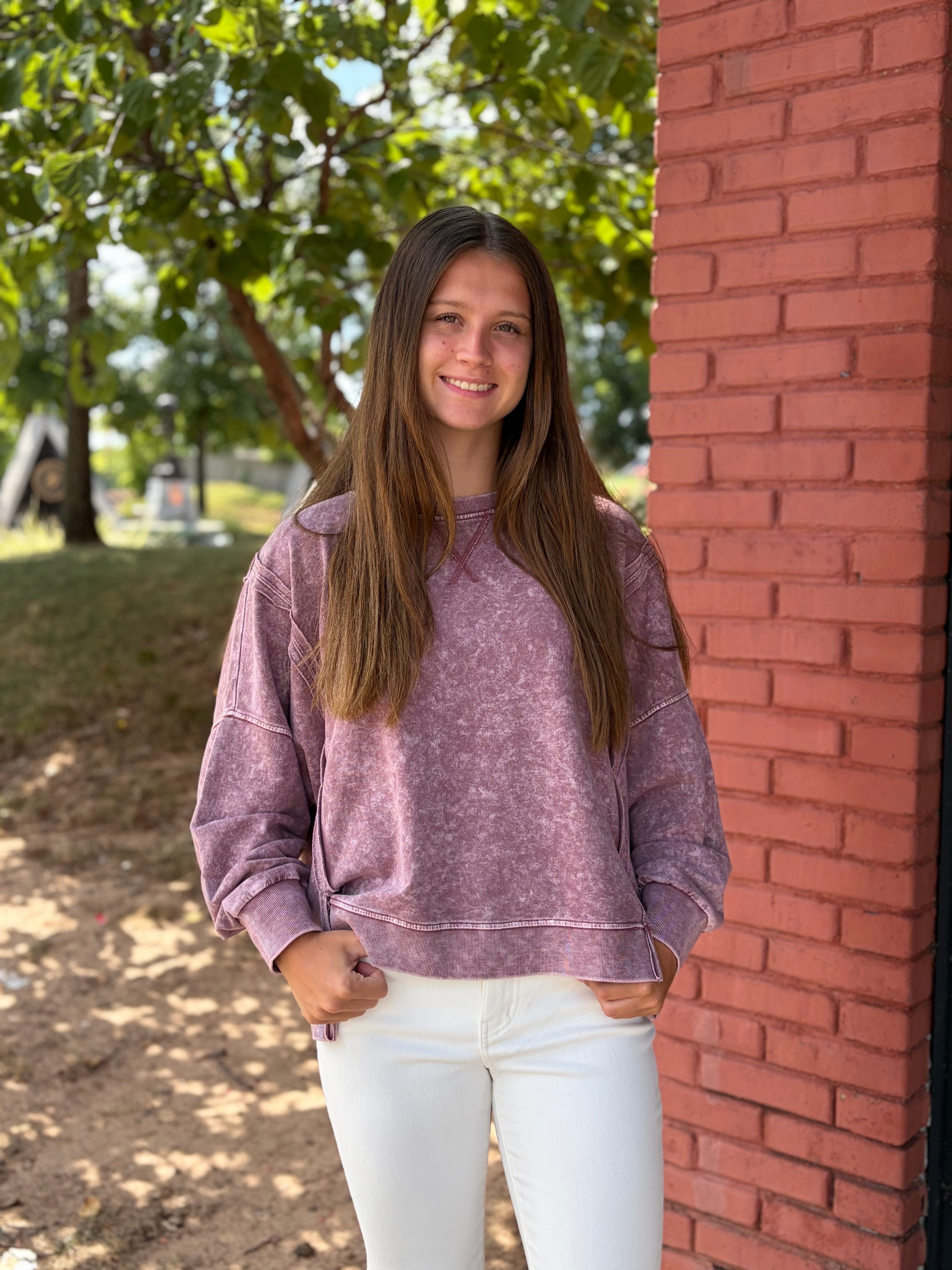 Vintage Comfort Mineral Wash Sweatshirt