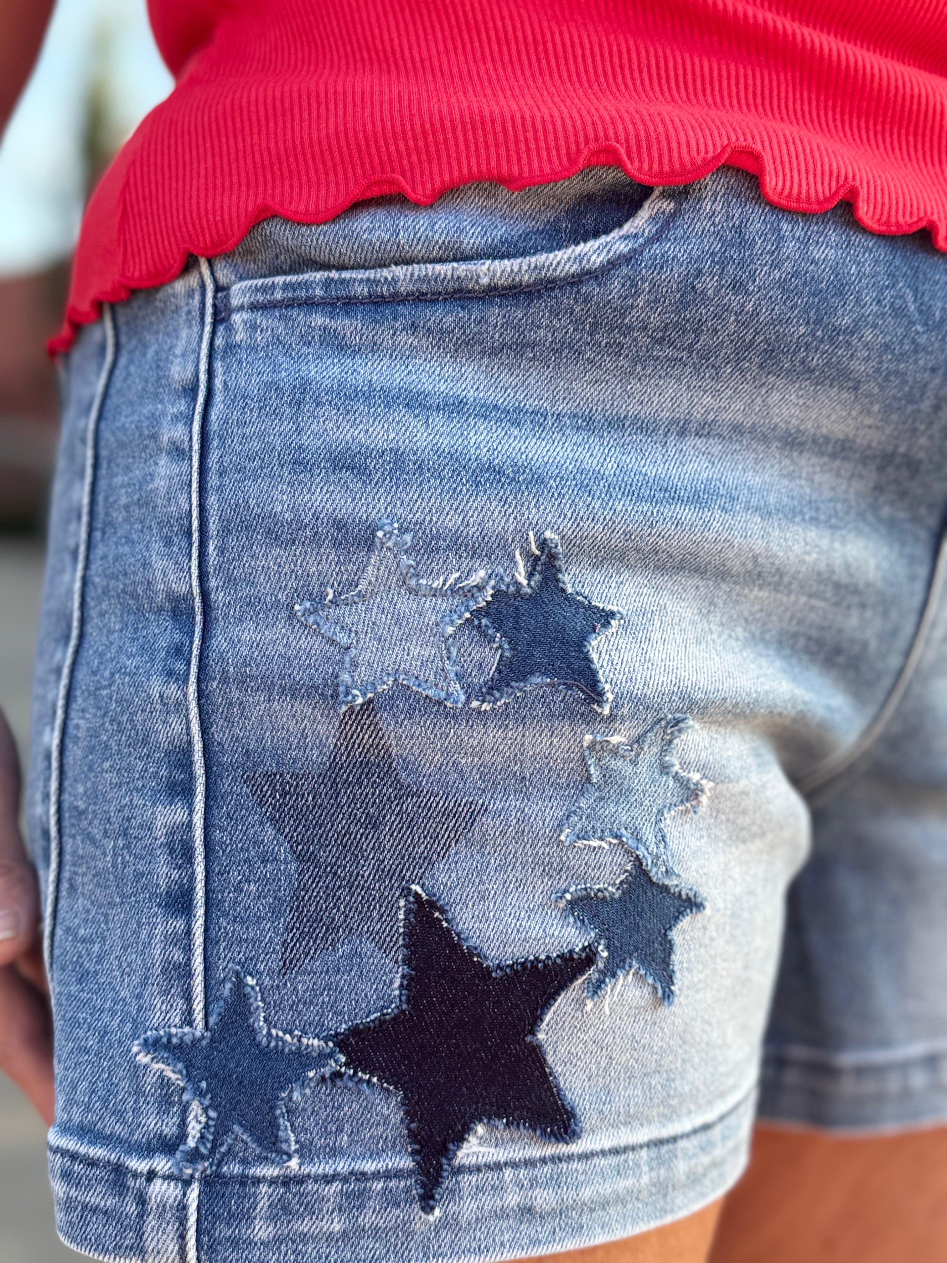 Stardust Denim Shorts