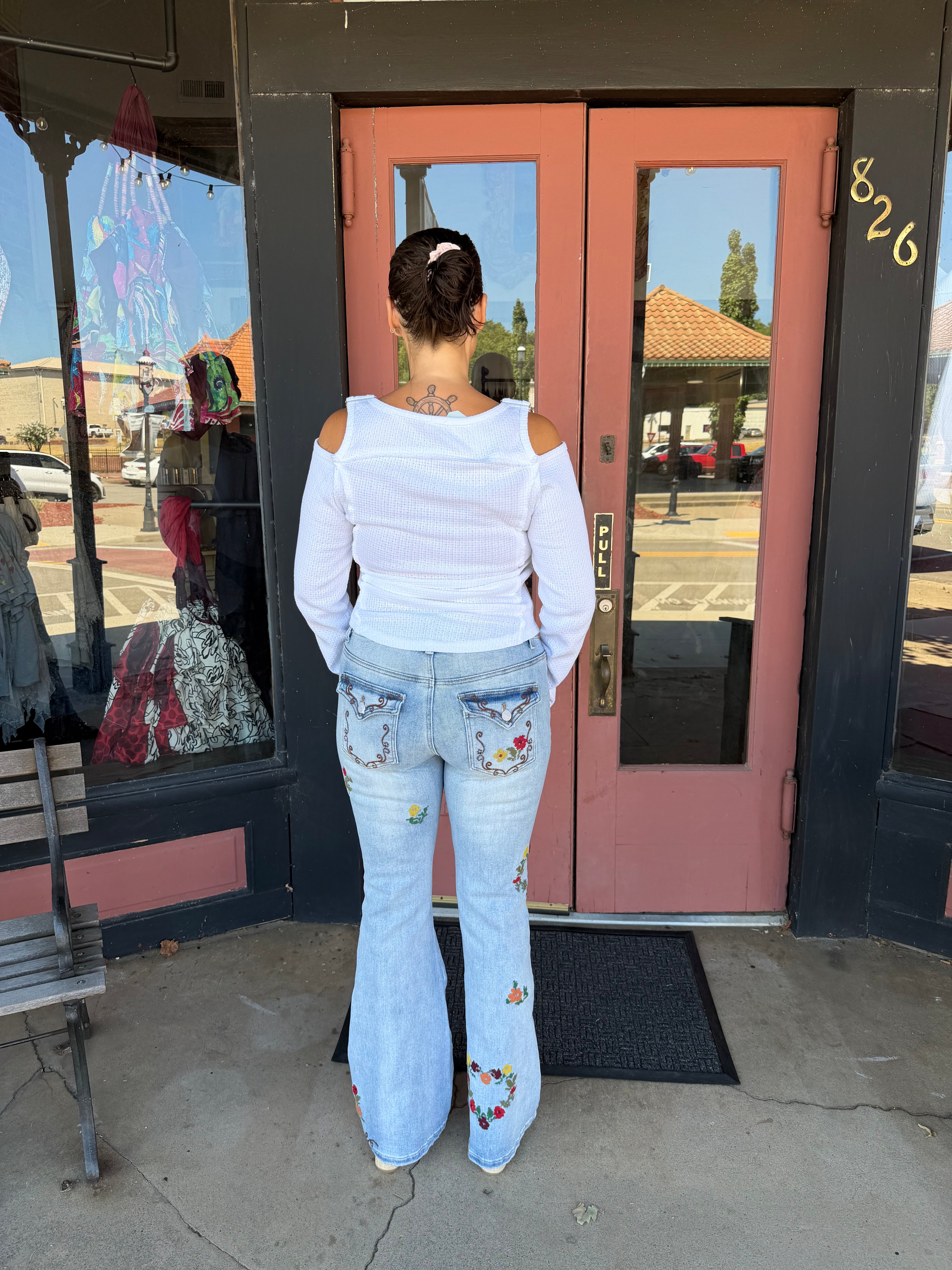 Heartbeat Denim Flare