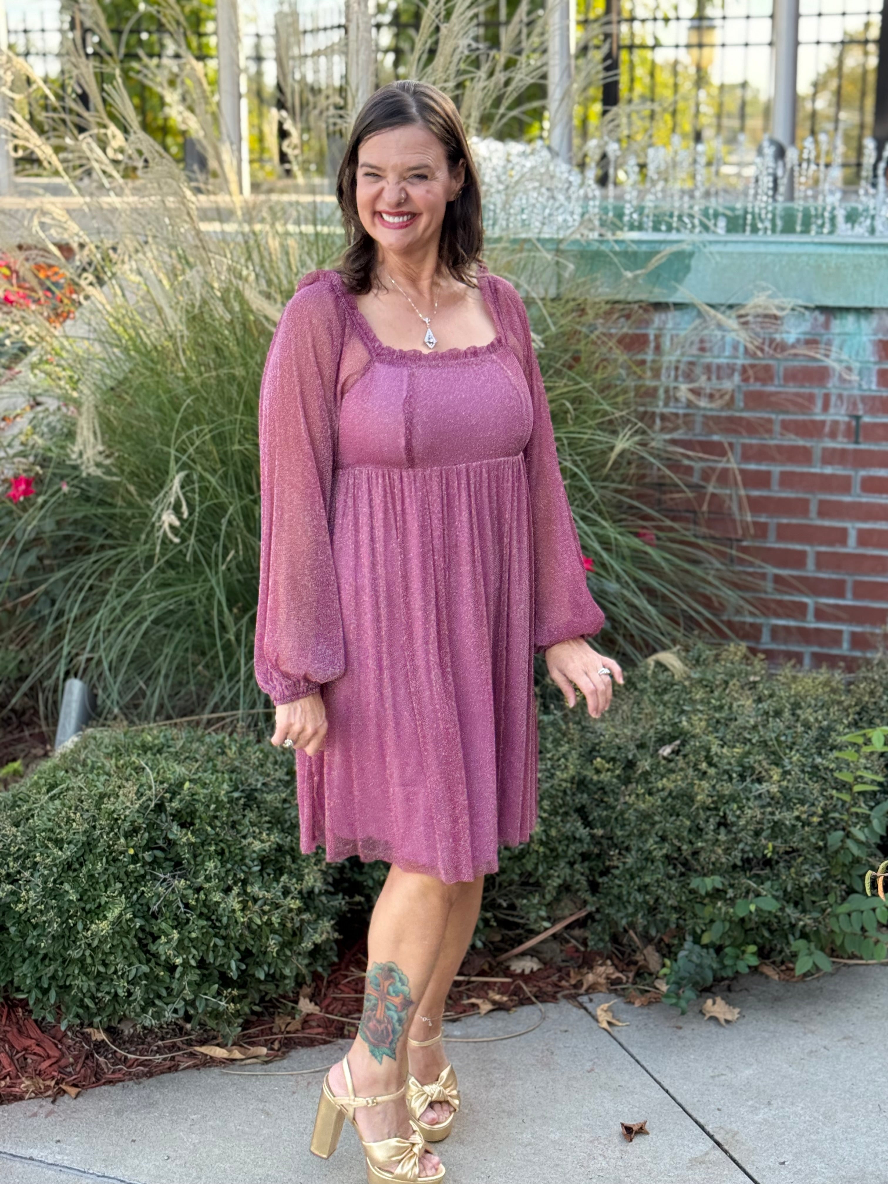 The Starlit Glow Dress