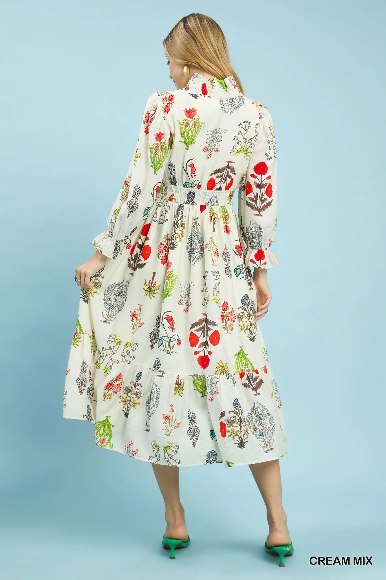 Orchid of Dreams Midi Dress