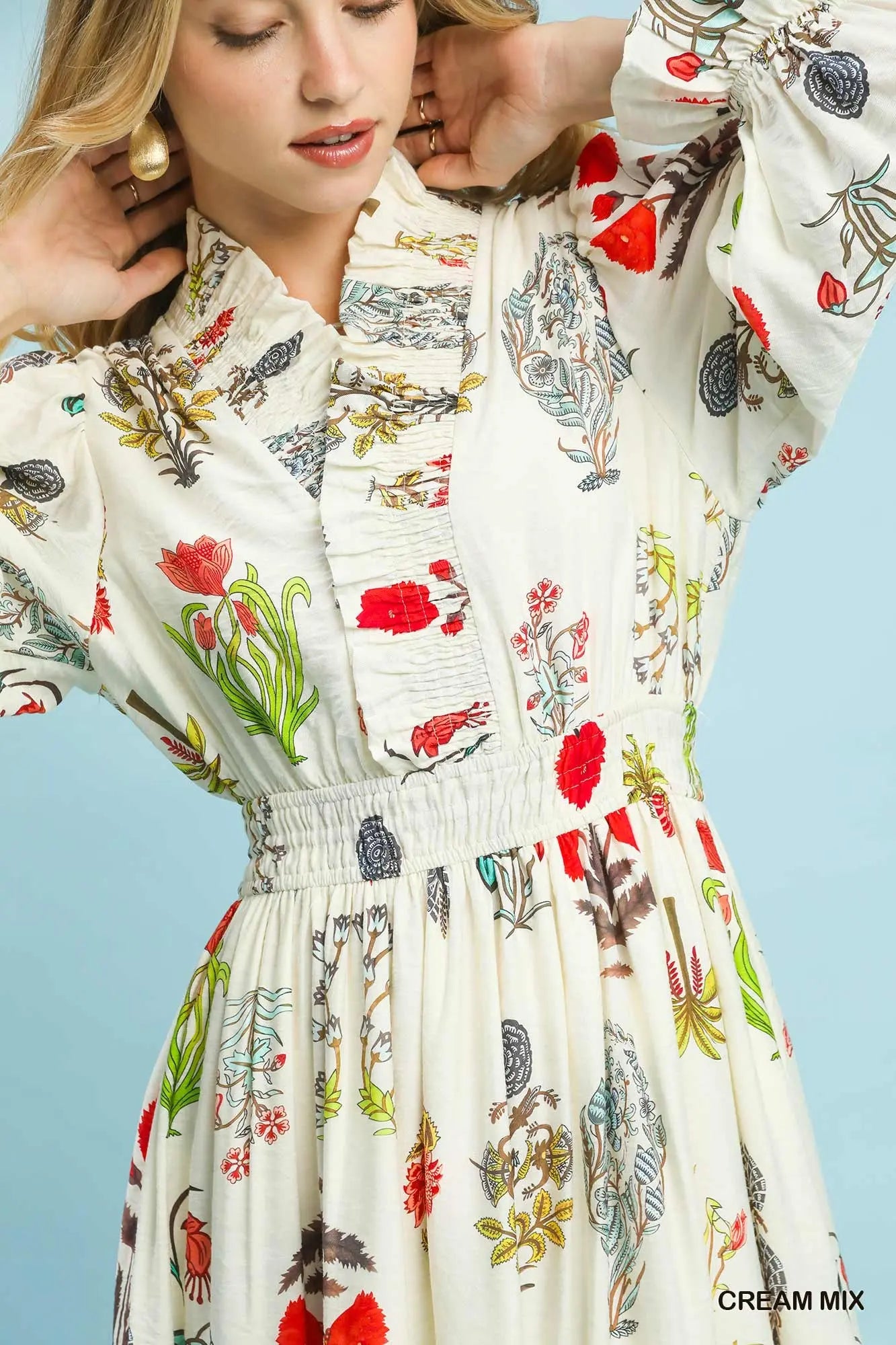 Orchid of Dreams Midi Dress